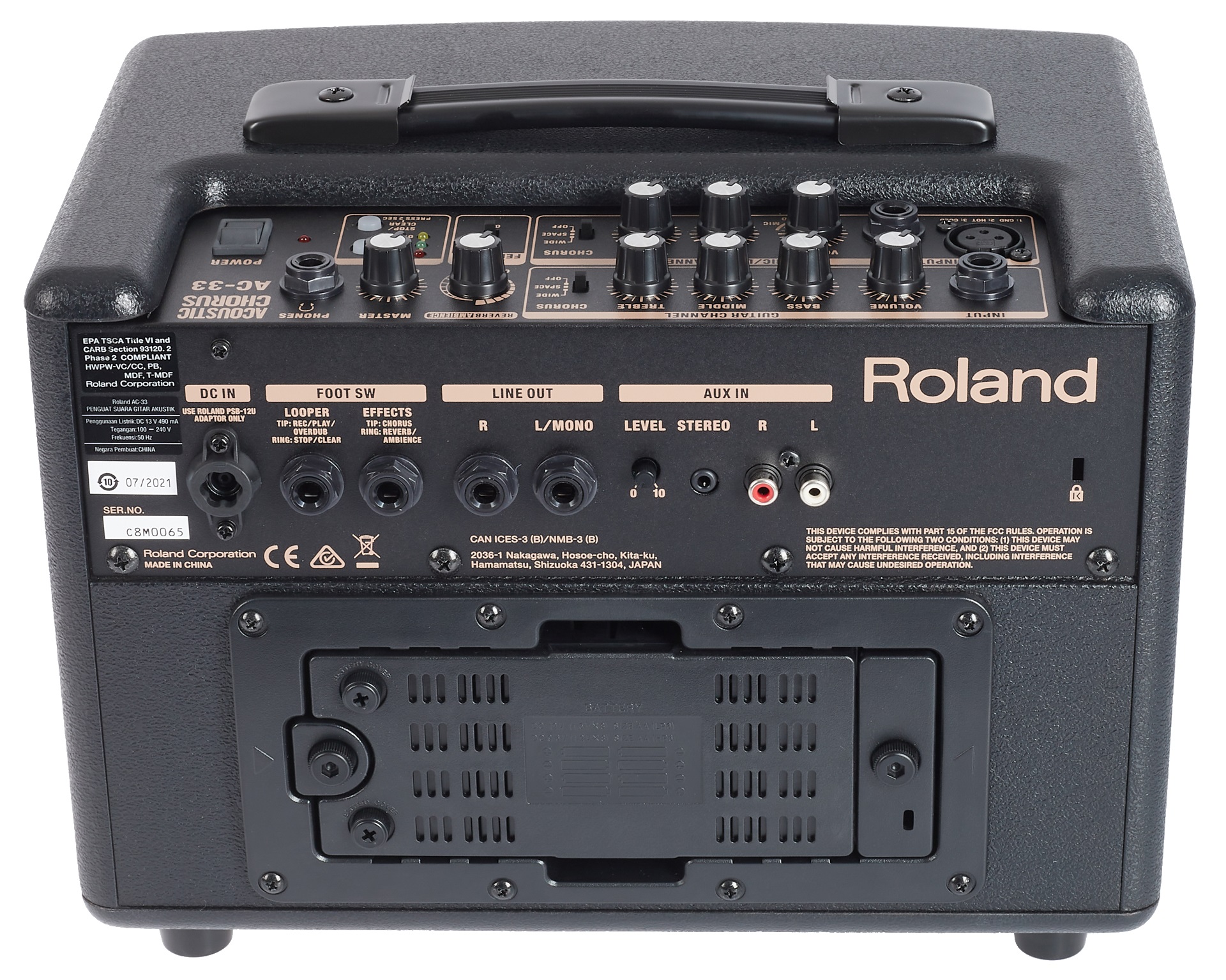 Roland AC 33 (obrázek 5)