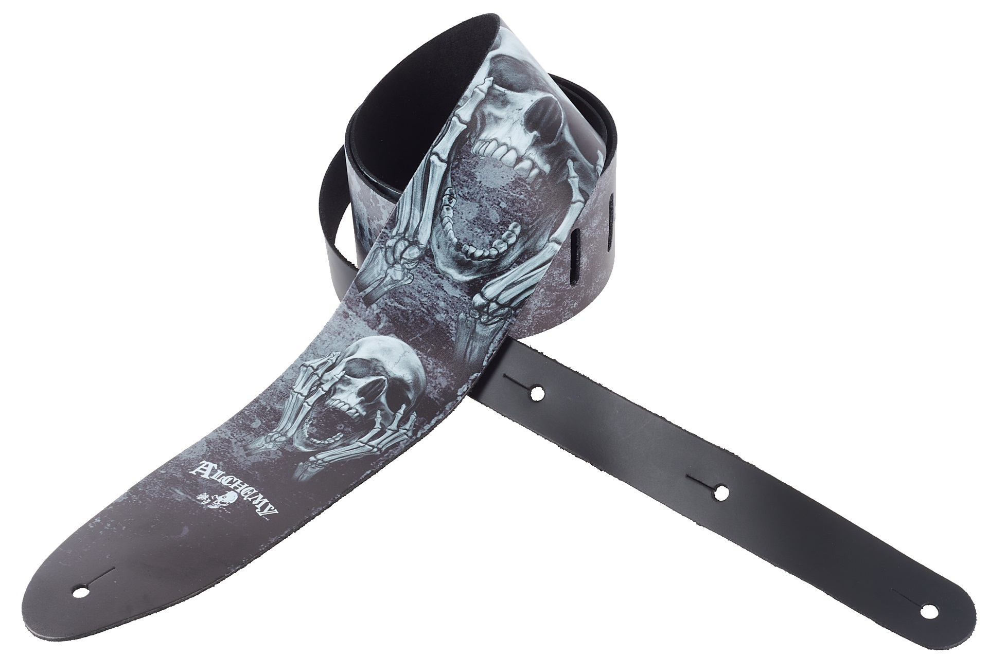 Perri's Leathers 11028 ALCHEMY Guitar Strap The Scream (obrázek 3)