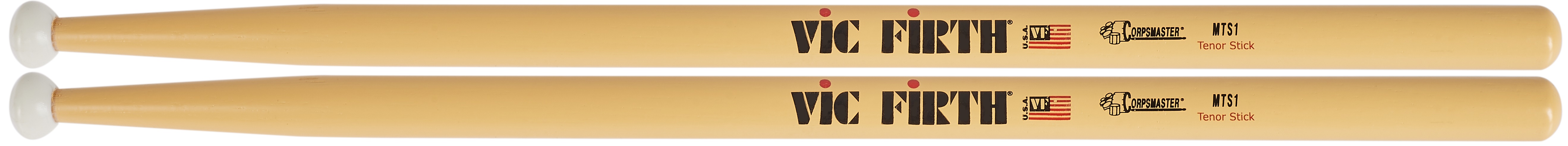 Levně Vic Firth Corpsmaster® Multi-Tenor stick -- nylon tip