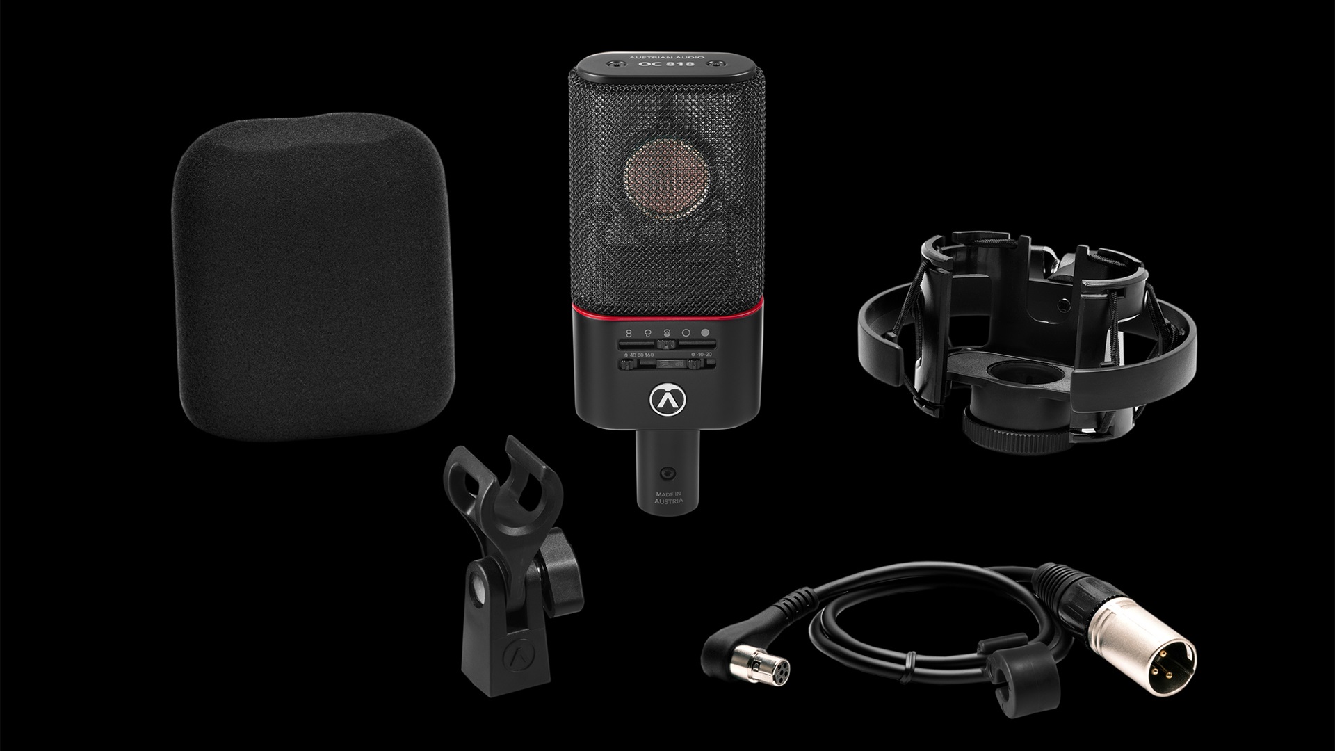 Austrian Audio OC818 Studio Set black (obrázek 8)