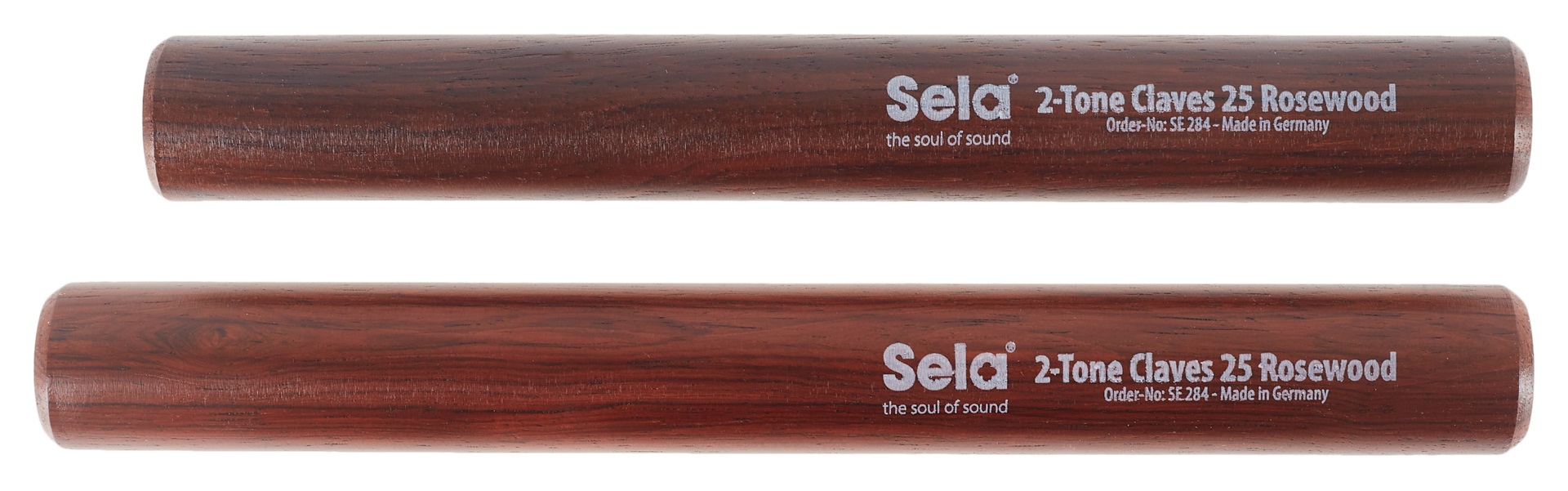 Levně Sela 2-Tone Claves 25 Rosewood