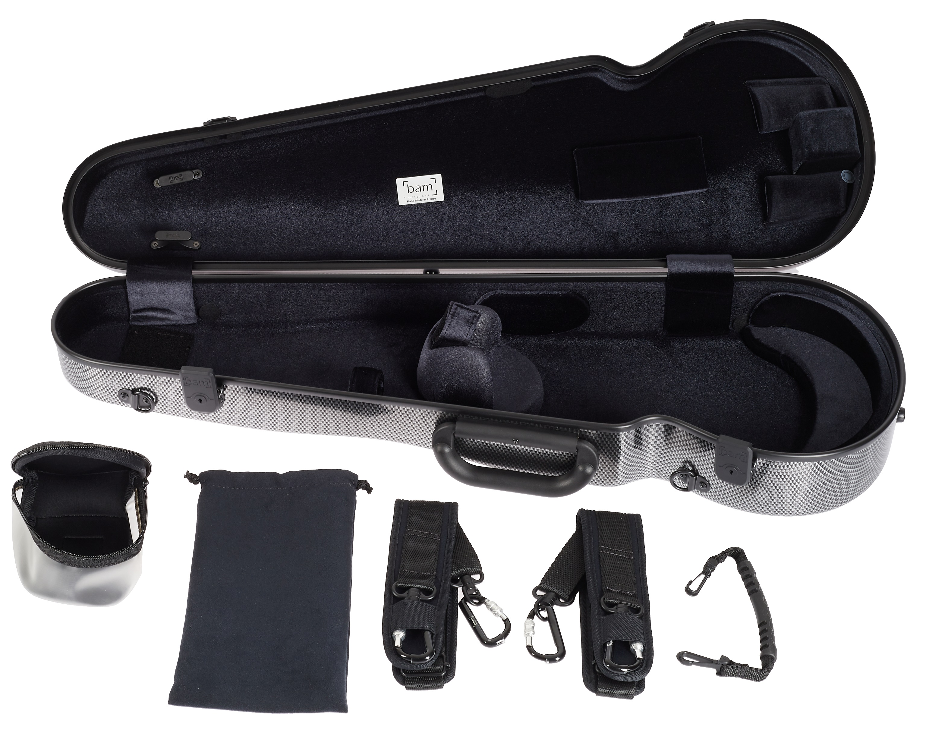 Bam 2002XLSC Violin Silver Carbone (obrázek 8)