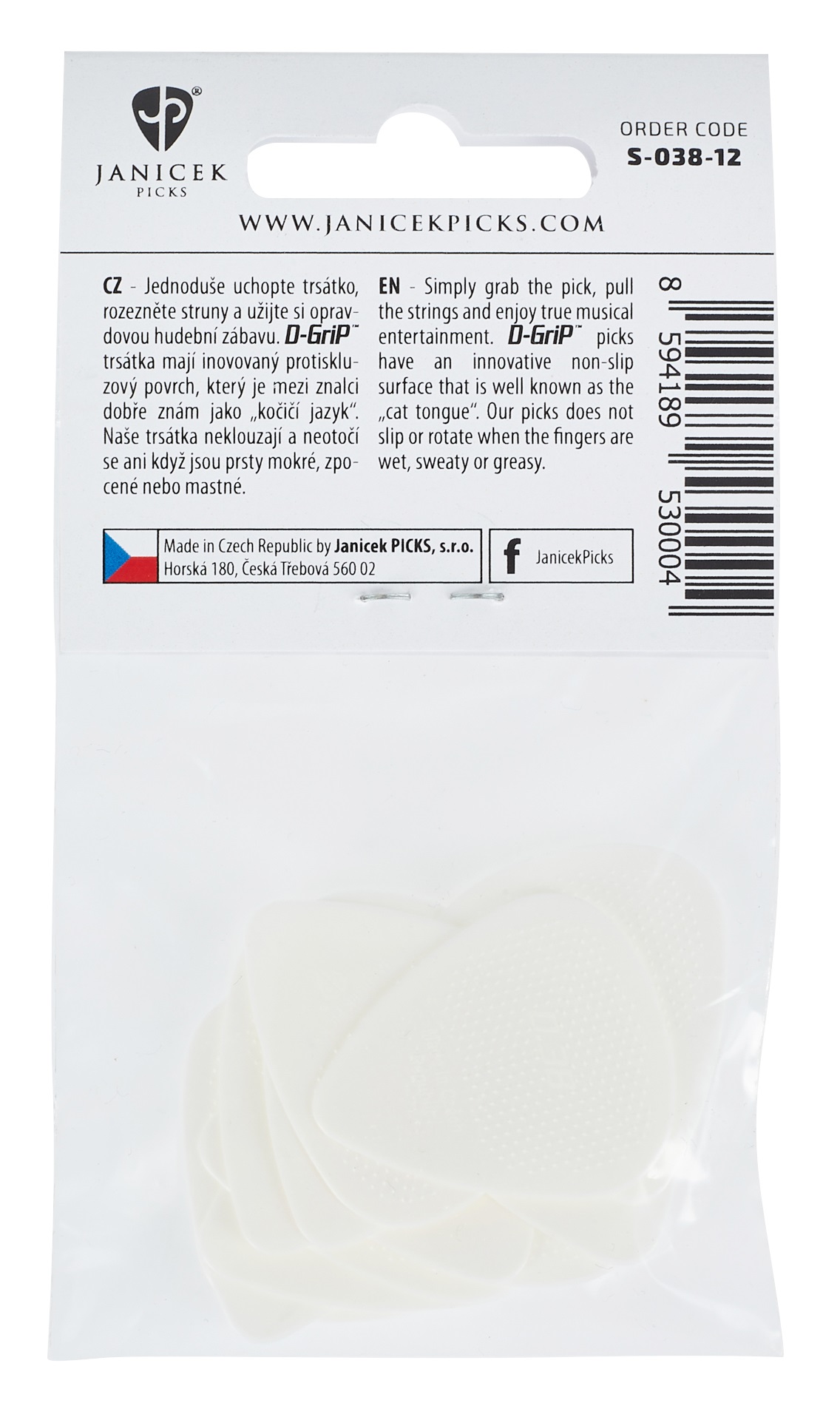 D-GriP Standard 0.38 12 pack (obrázek 4)