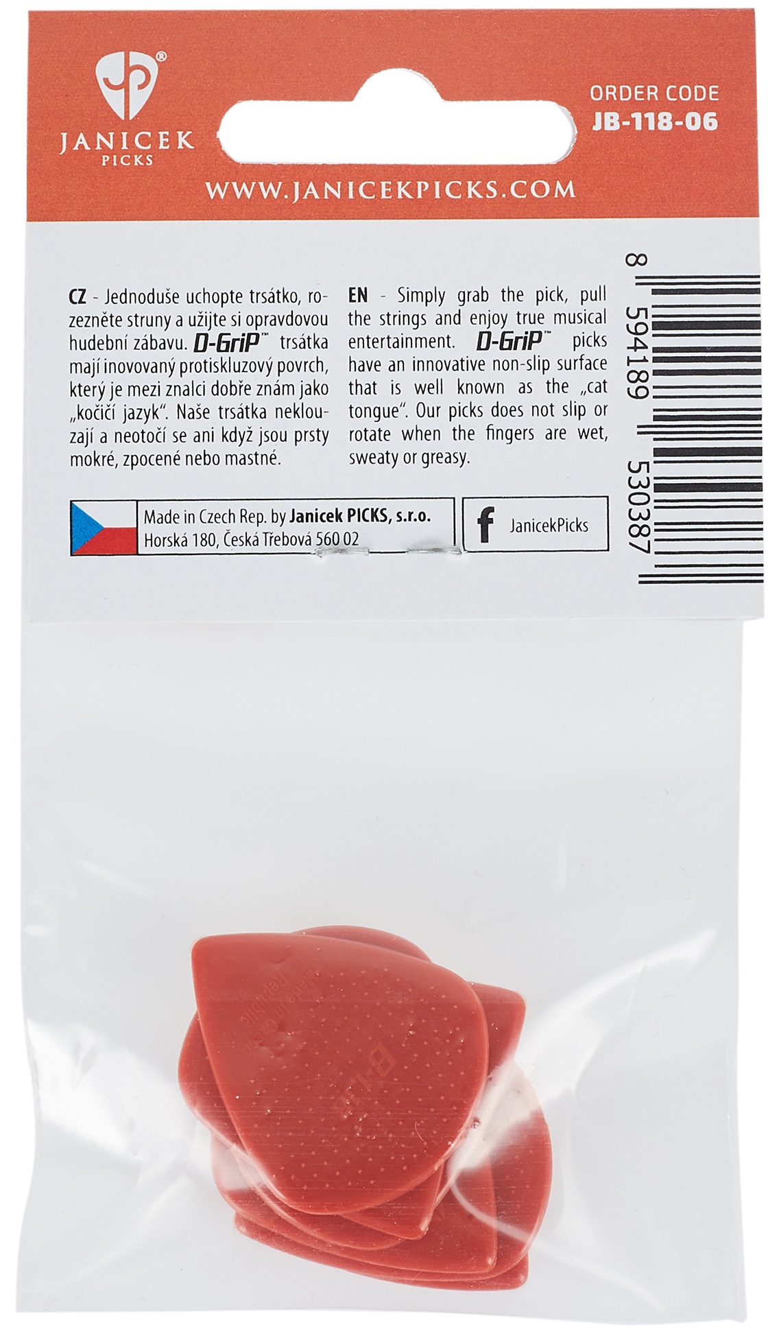 D-GriP Jazz B 1.18 6 pack (obrázek 4)