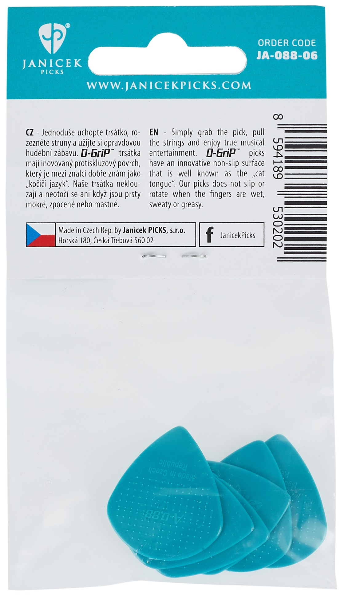 D-GriP Jazz A 0.88 6 pack (obrázek 4)