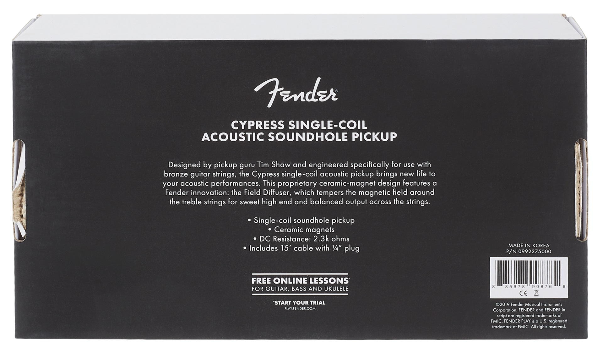 Fender Acoustic Pickup, Cypress (obrázek 9)