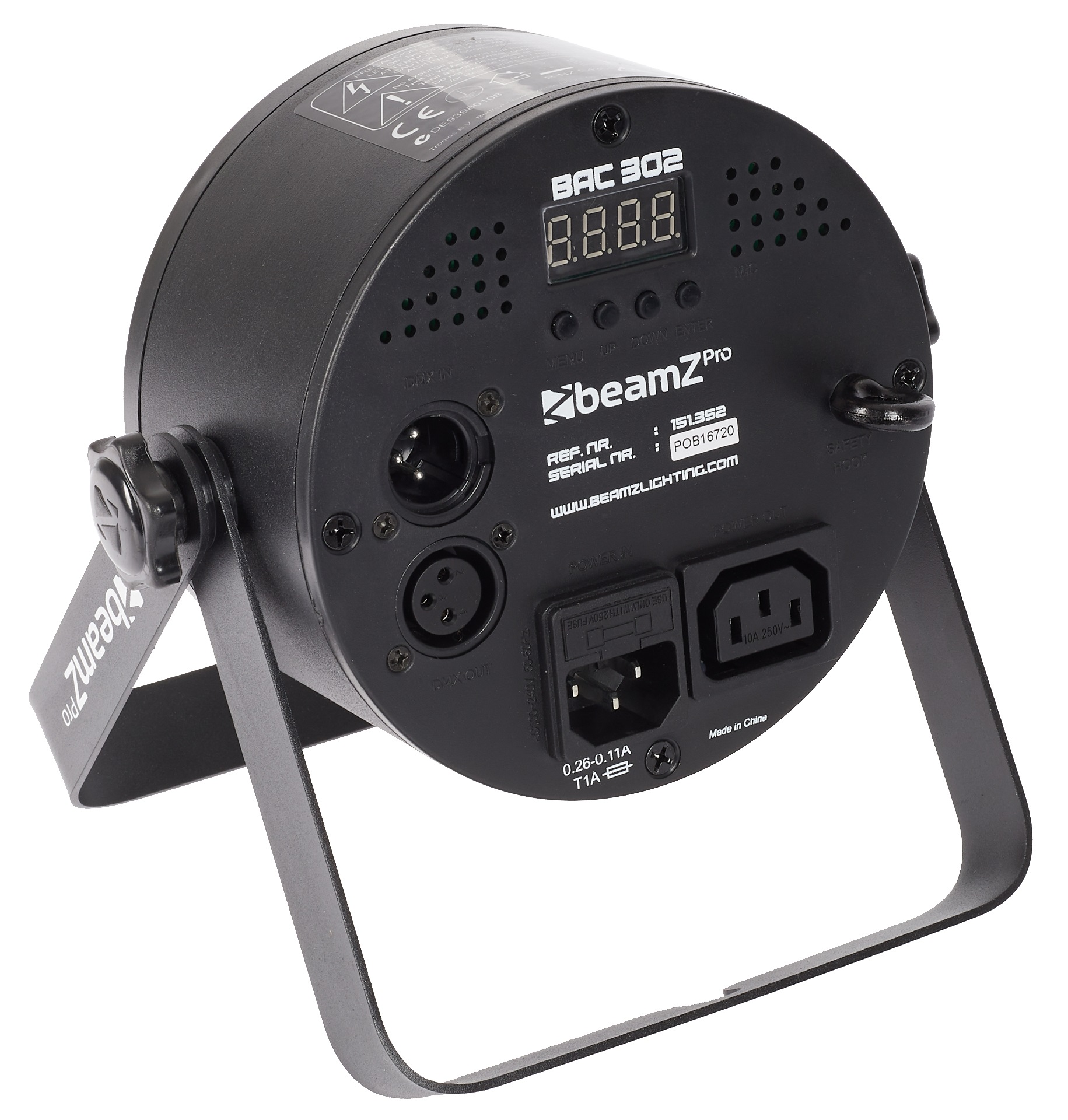 BeamZ BAC302 LED PAR 6x12W RGBWA-UV (obrázek 4)