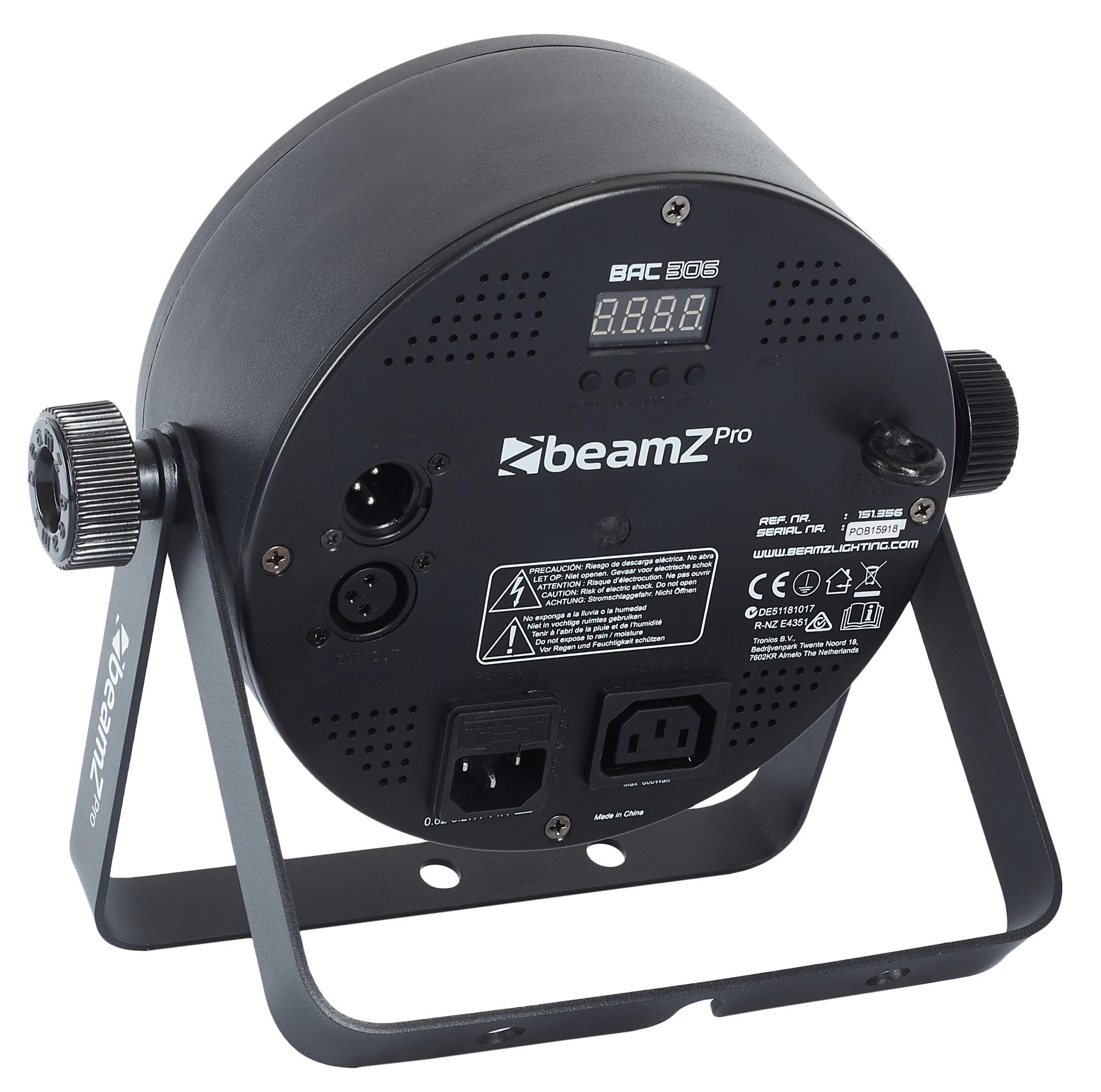 BeamZ BAC306 LED PAR 12x12W RGBWA-UV (obrázek 4)