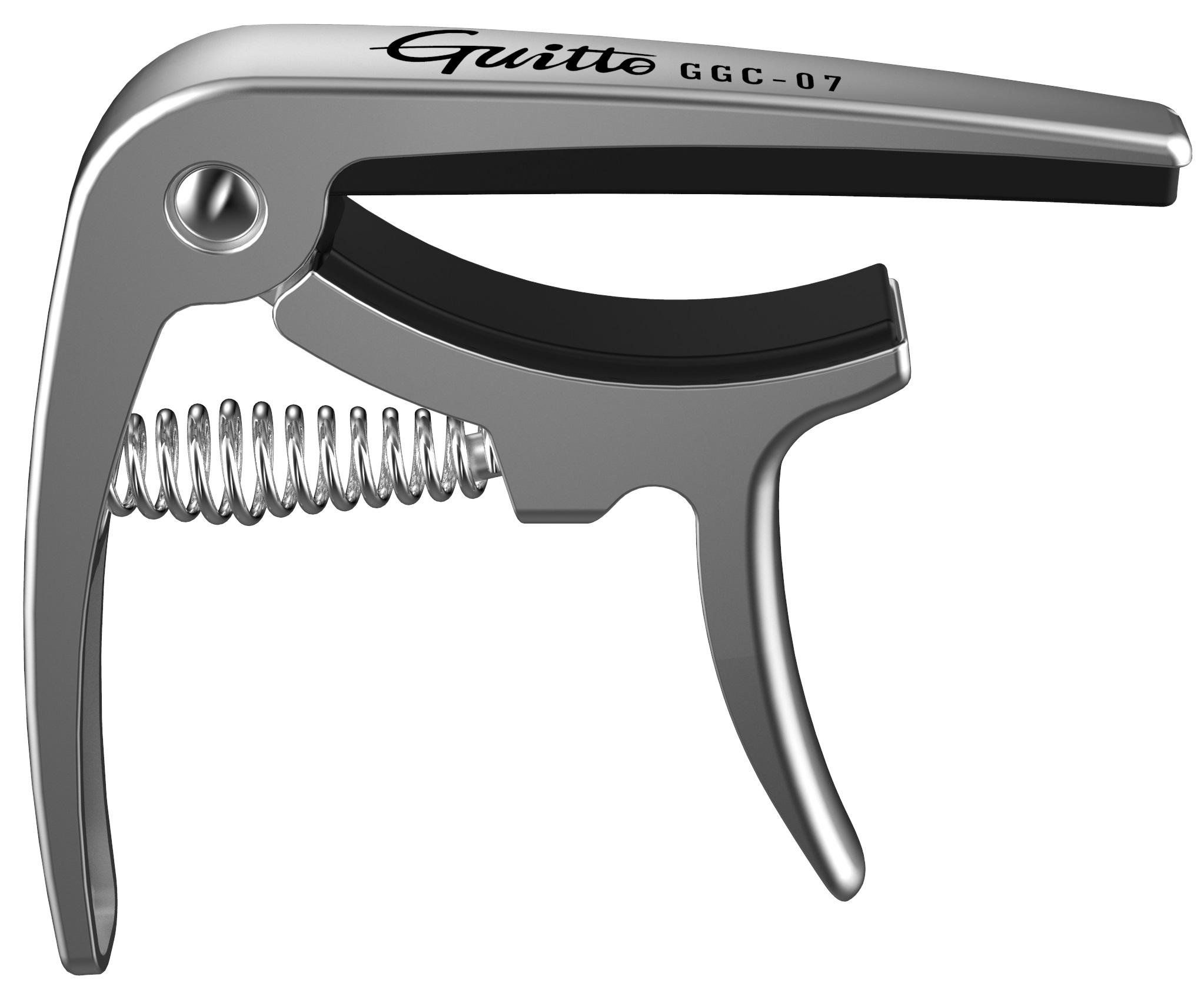Guitto GGC-07 Ukulele Capo Silver (obrázek 5)