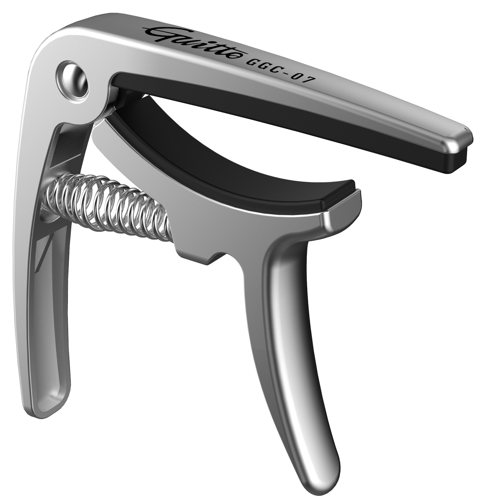 Guitto GGC-07 Ukulele Capo Silver (obrázek 4)