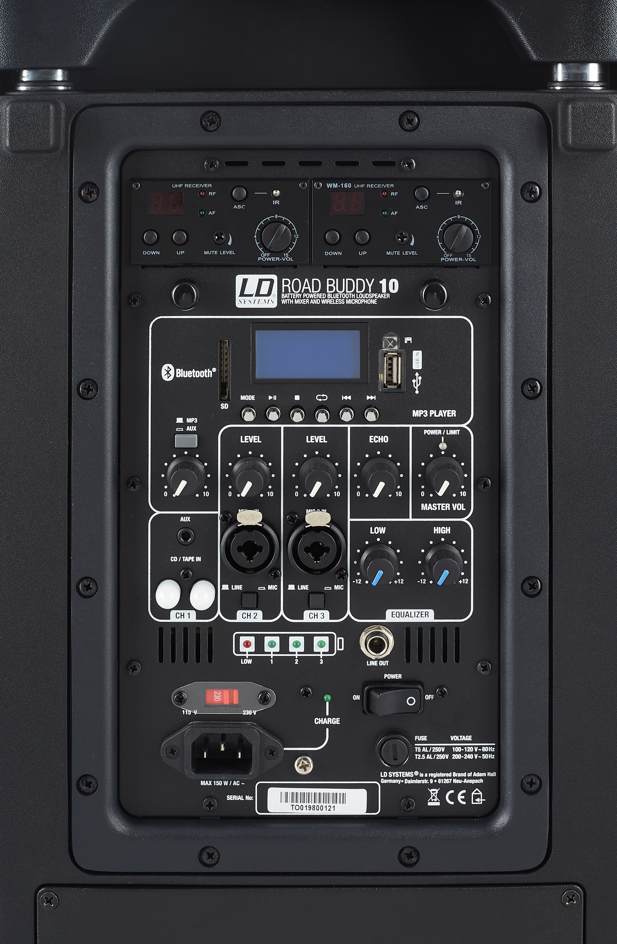 LD Systems ROADBUDDY 10 HHD 2 B5 (obrázek 9)