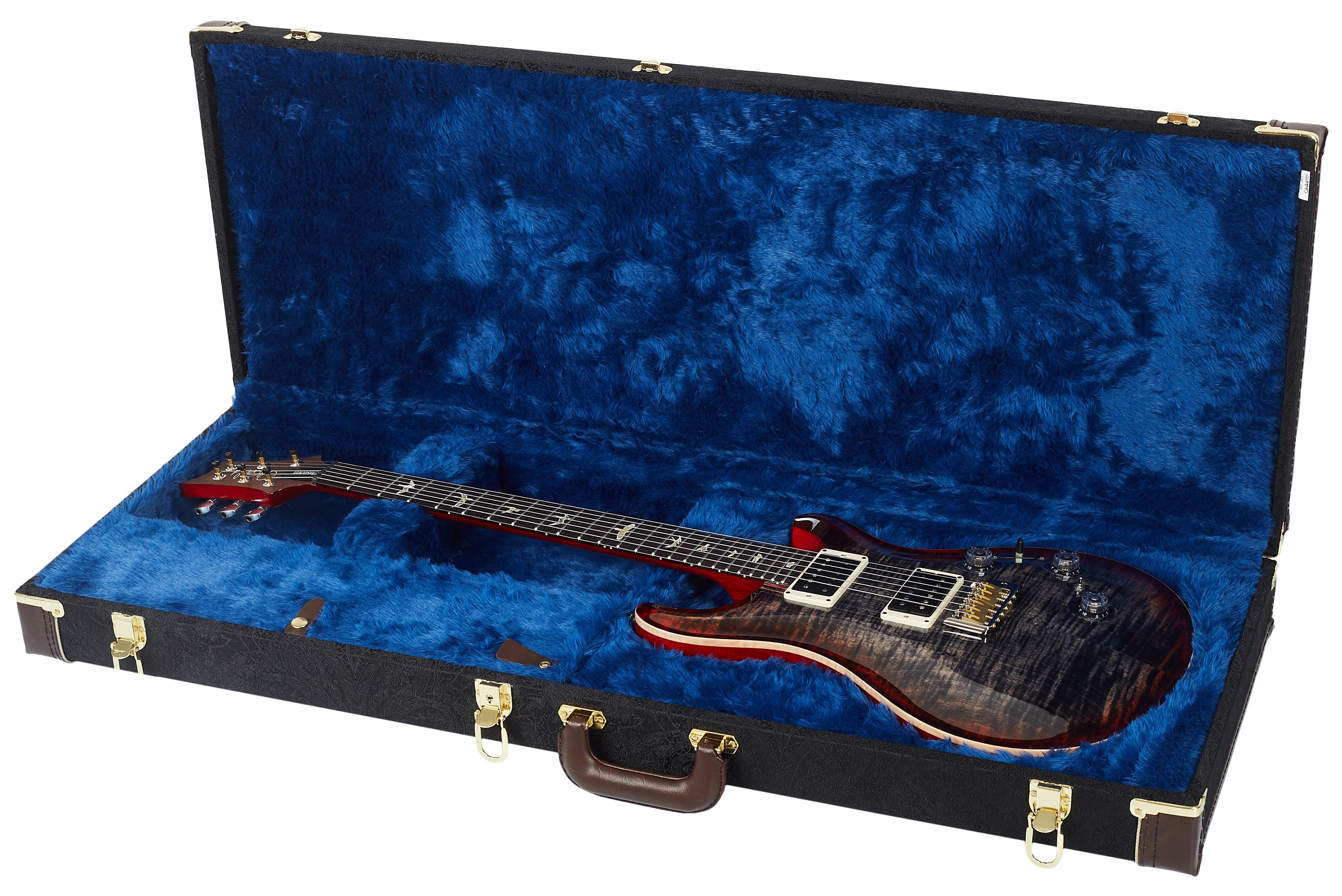 PRS Multi-Fit Hard Case, Black Paisley, Blue Interior (obrázek 6)