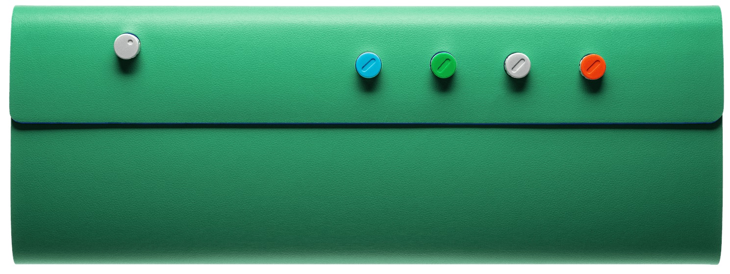 Levně Teenage Engineering OP-1 leather wrap green