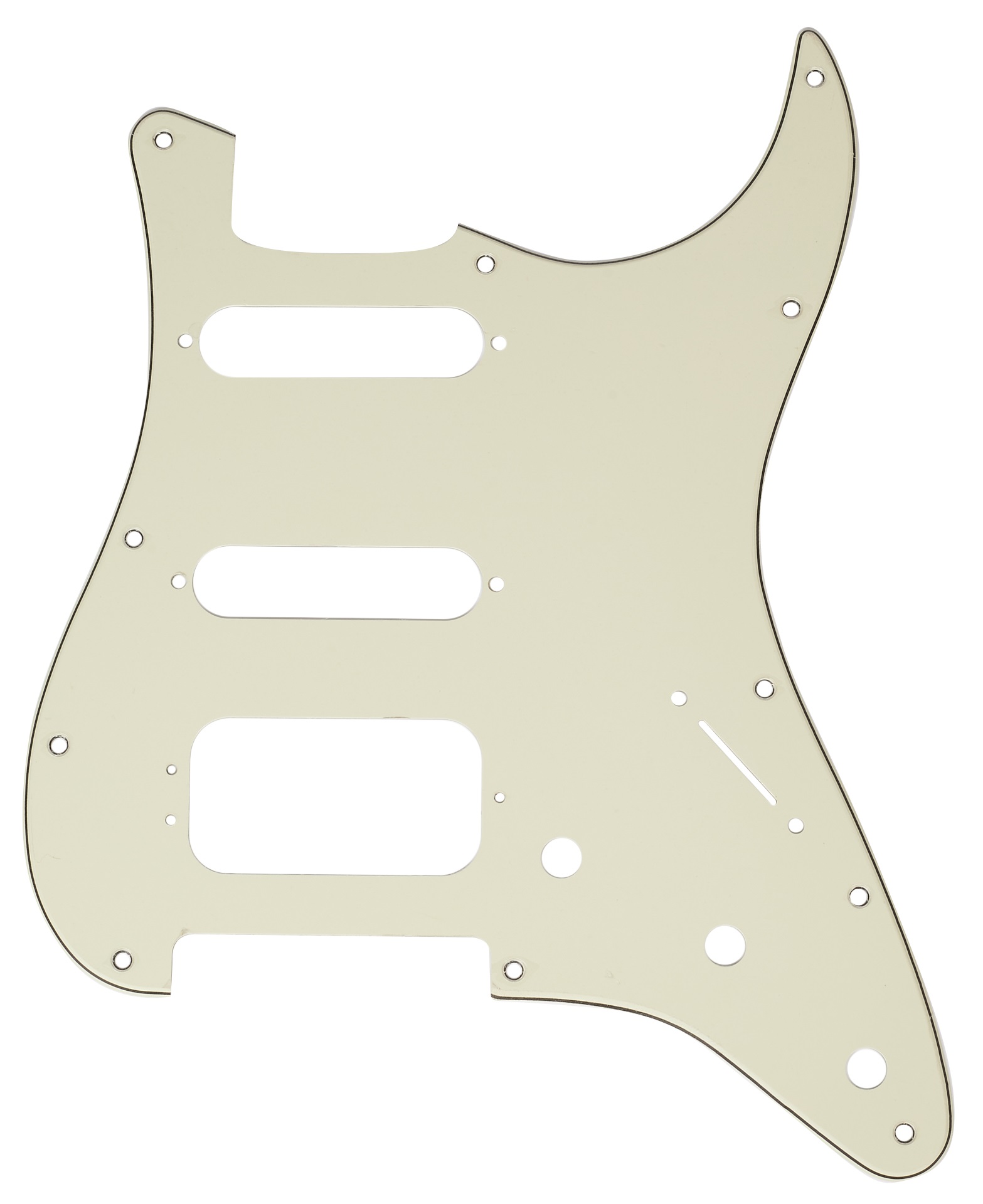 Levně Fender HSS Strat Pickguard 3-Ply Mint Green