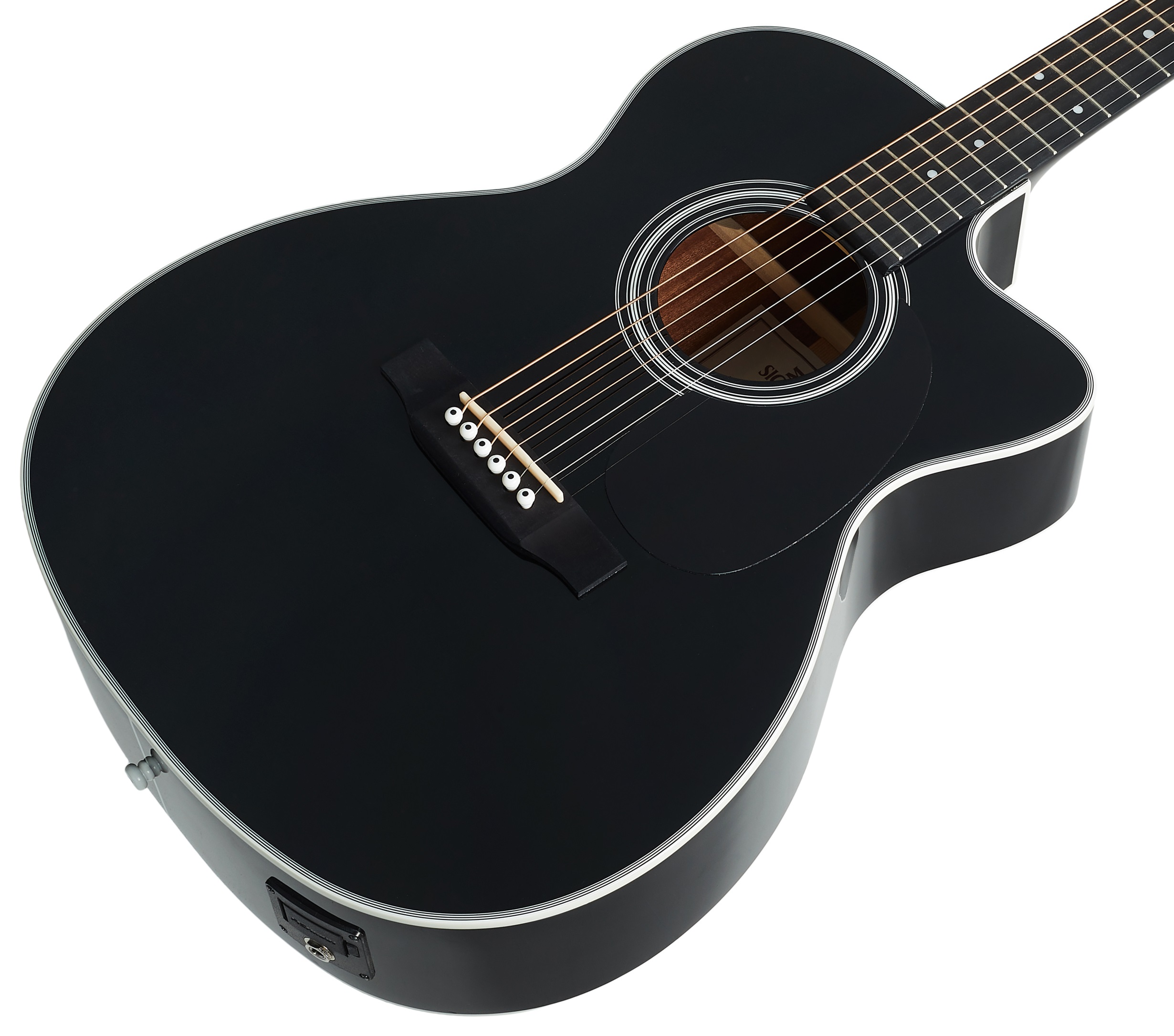 Sigma Guitars 000MC-1E-BK (obrázek 3)
