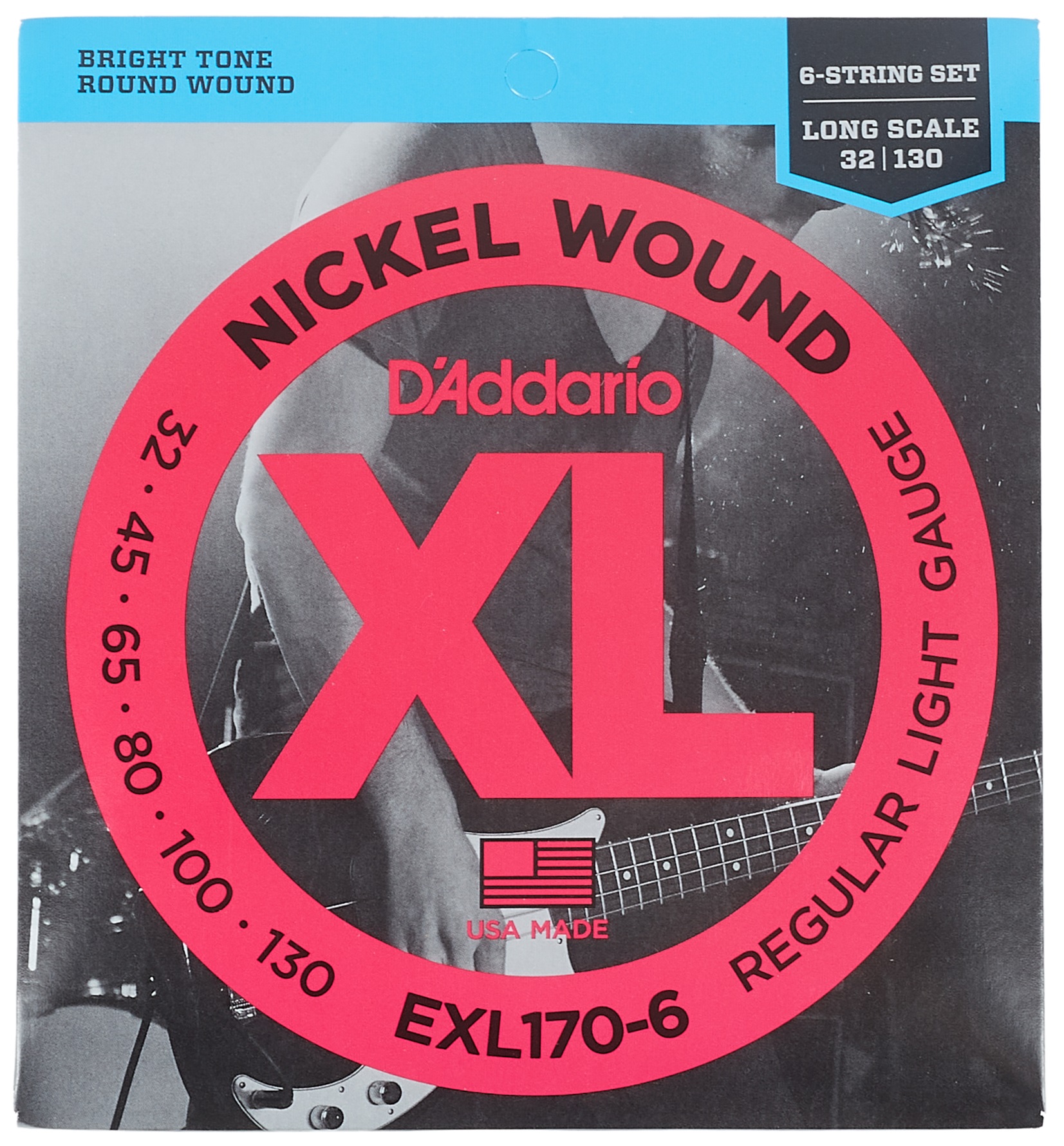 Levně D'Addario EXL170-6