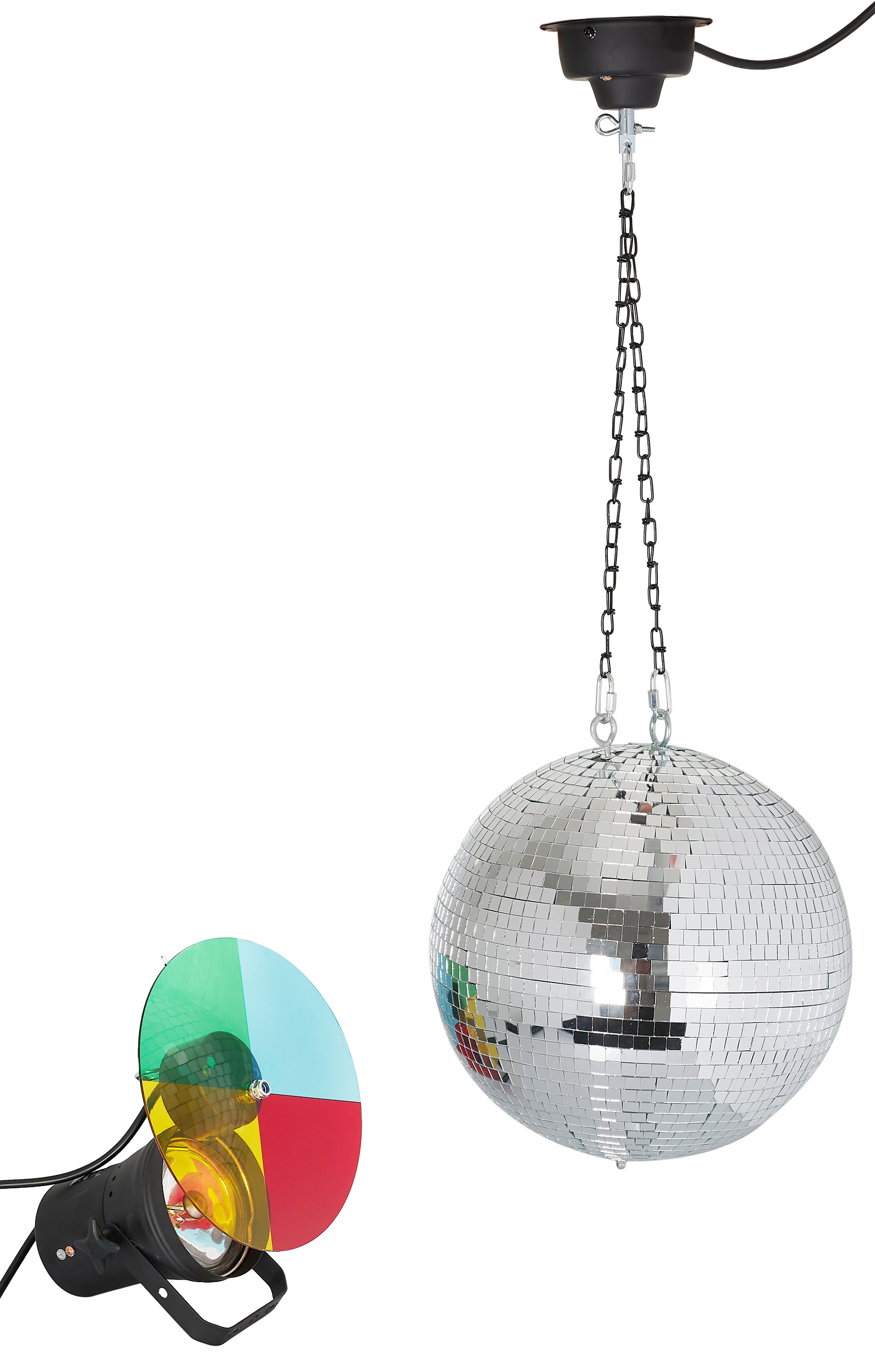 Eurolite Mirrorball 30 cm Set with Pinspot and Motor (obrázek 4)