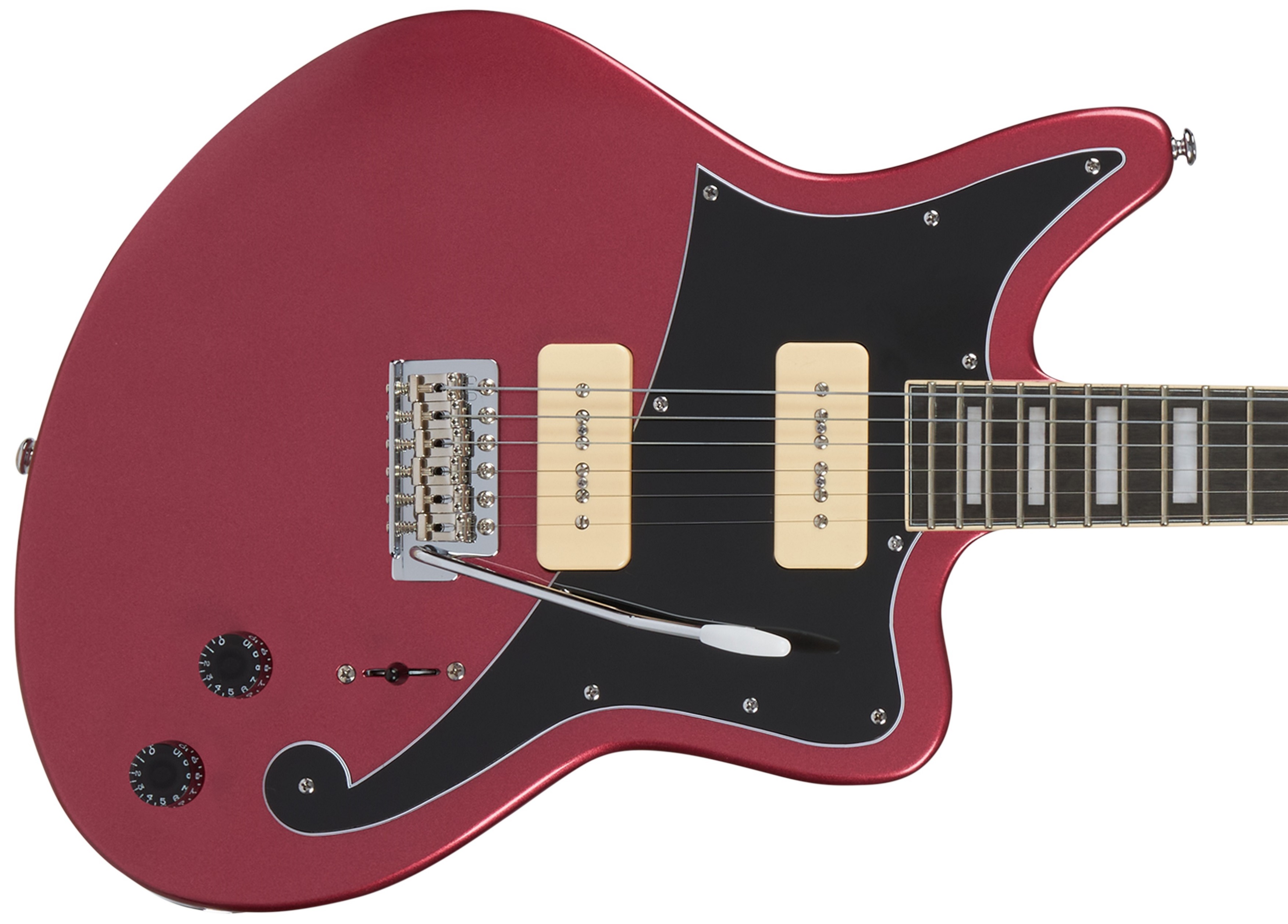 D'Angelico Offset Solid Body Oxblood (obrázek 3)