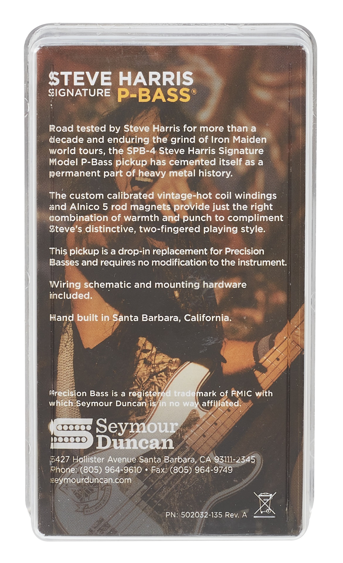 Seymour Duncan SPB-4 Steve Harris P-Bass (obrázek 5)
