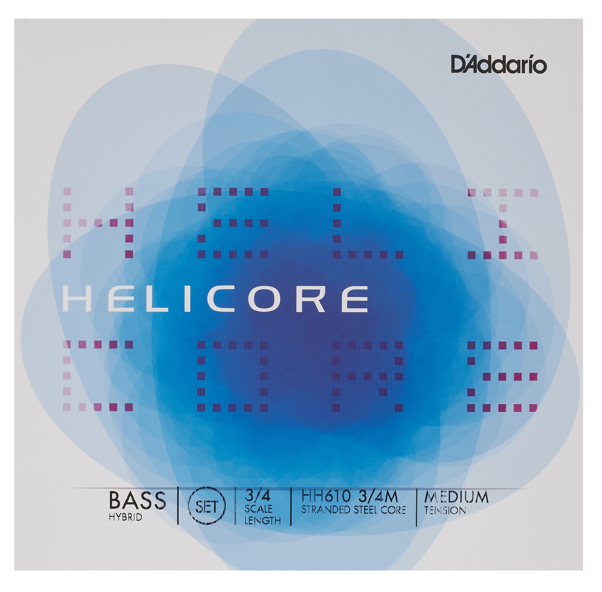 Levně D'Addario Helicore Hybrid cbs 3/4 M