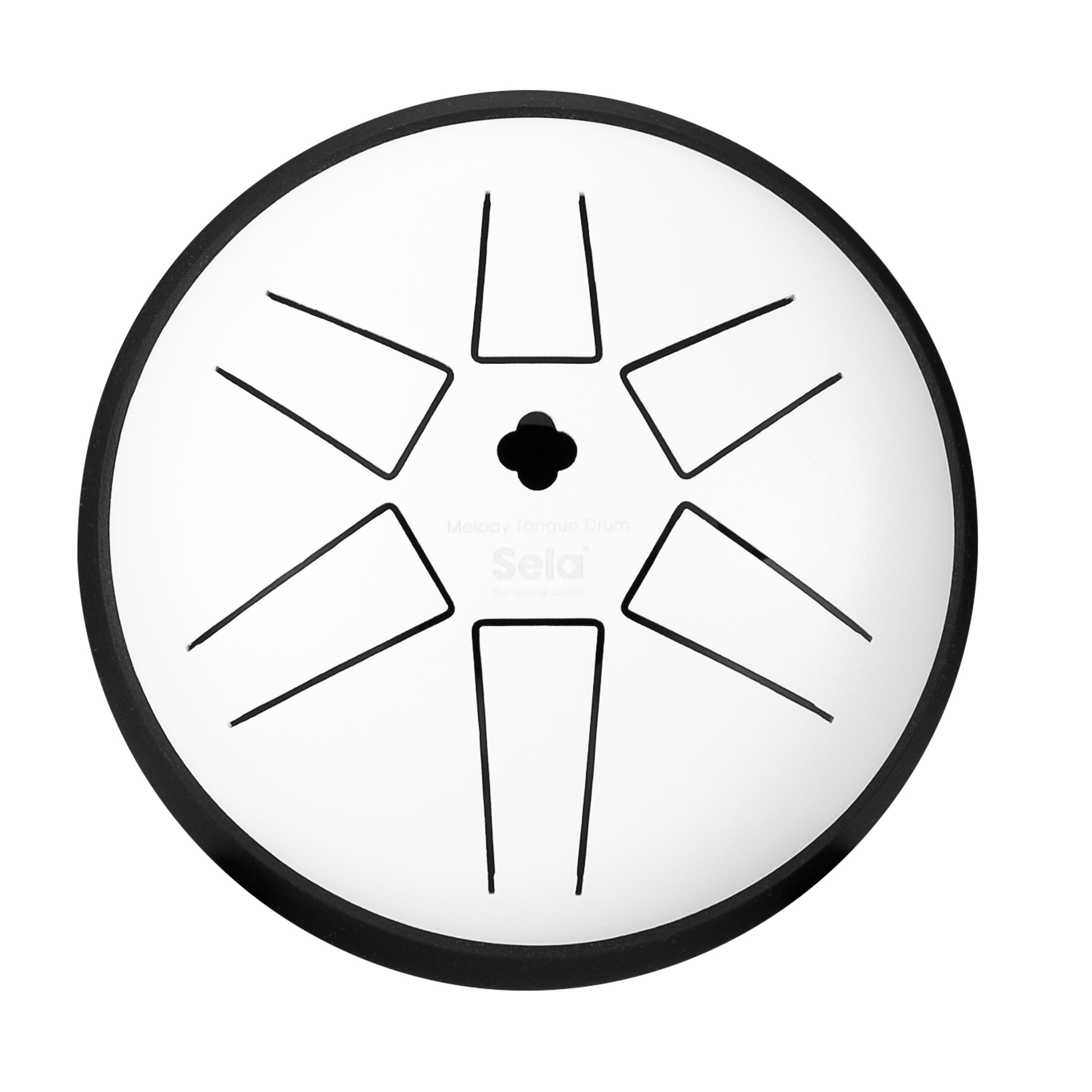 Sela 5,5" Melody Tongue Drum White (obrázek 3)