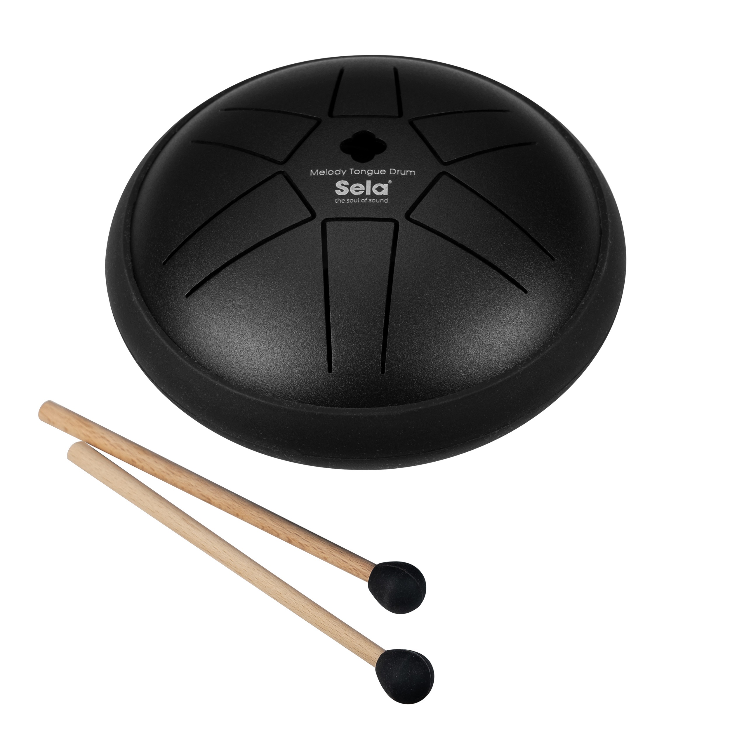 Levně Sela 5.5" Melody Tongue Drum Black