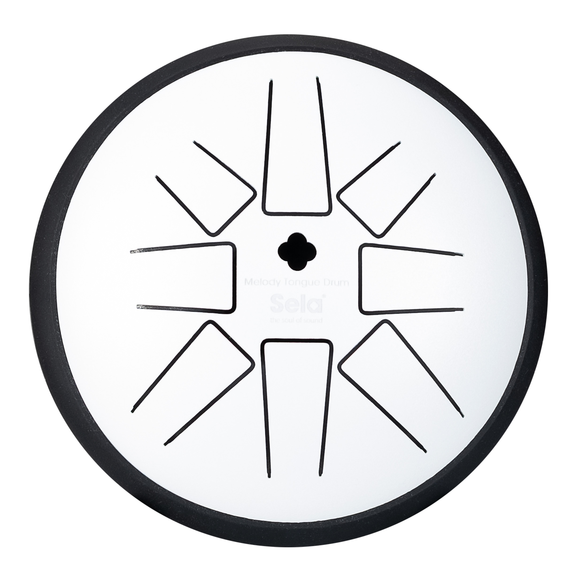 Sela 6" Melody Tongue Drum White (obrázek 3)