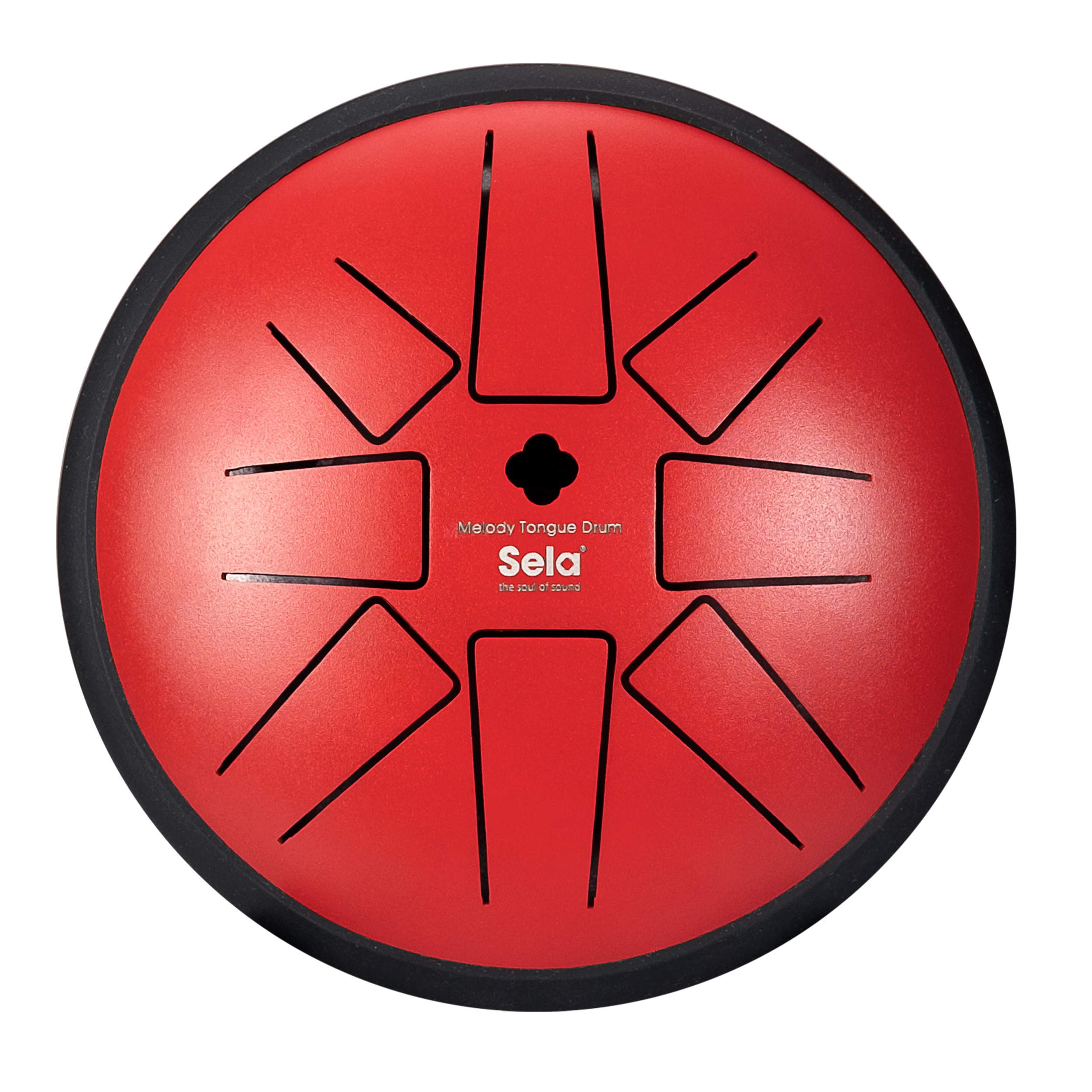 Sela 6" Melody Tongue Drum Red (obrázek 3)
