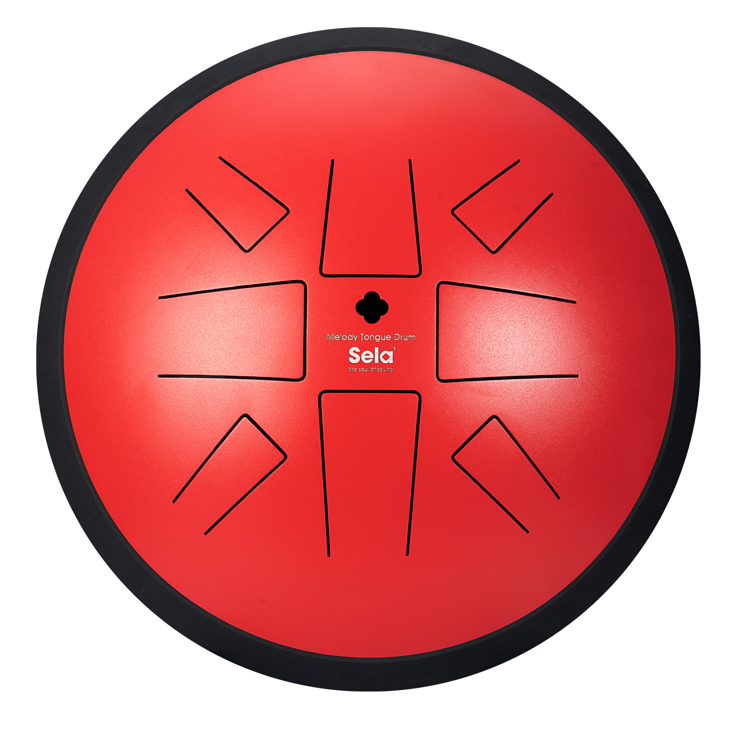 Sela 10" Melody Tongue Drum Red (obrázek 3)