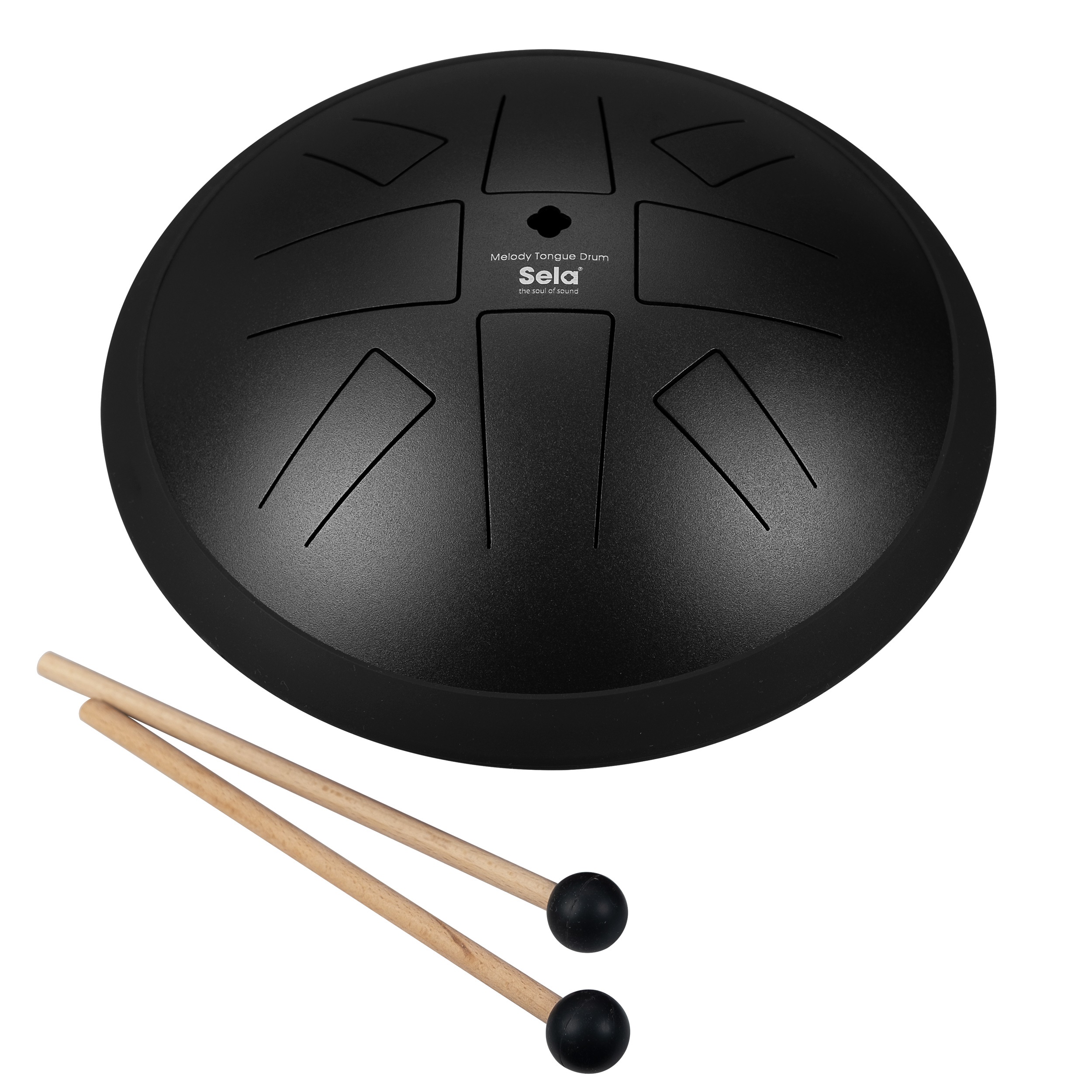 Levně Sela 10" Melody Tongue Drum Black