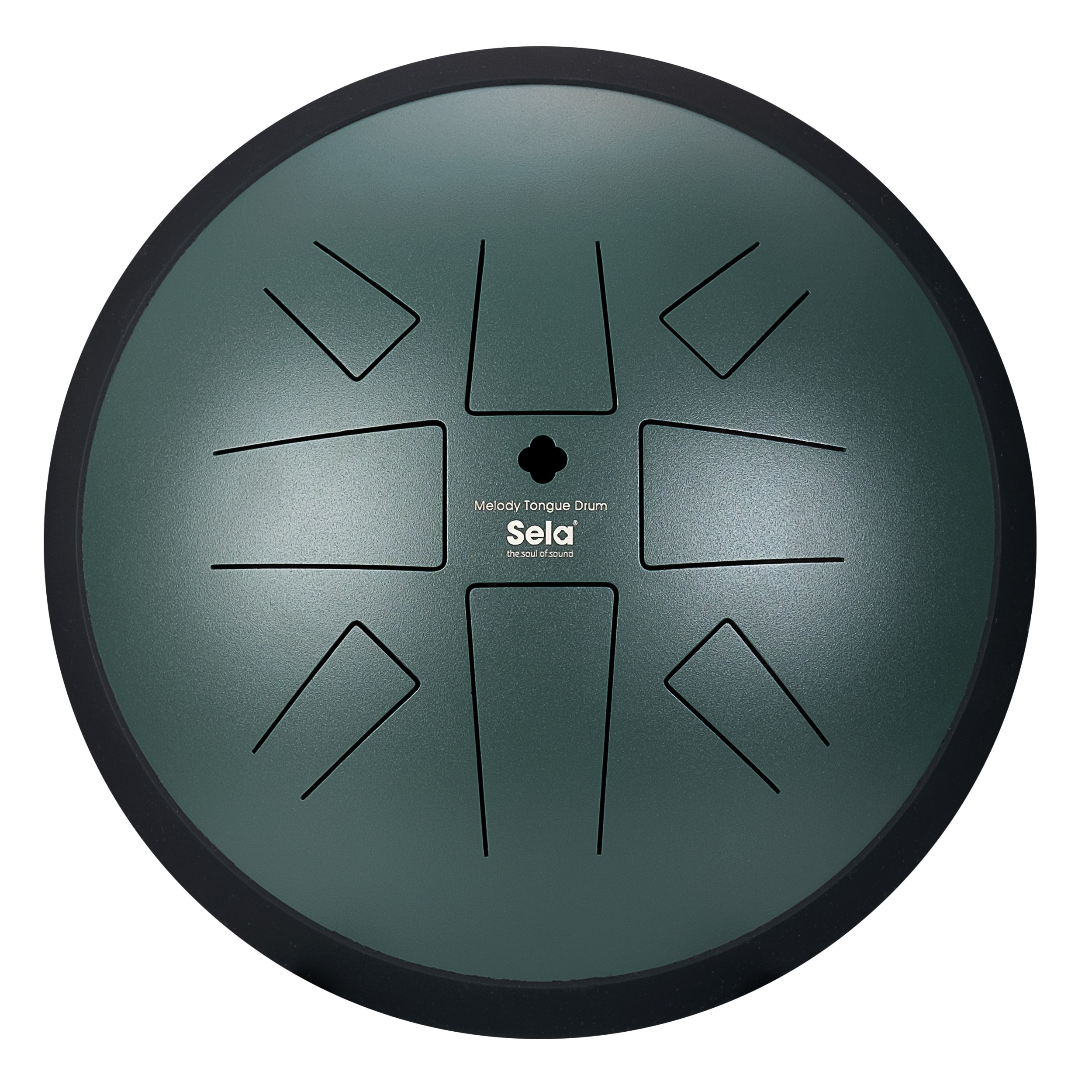 Sela 10" Melody Tongue Drum Dark Green (obrázek 3)