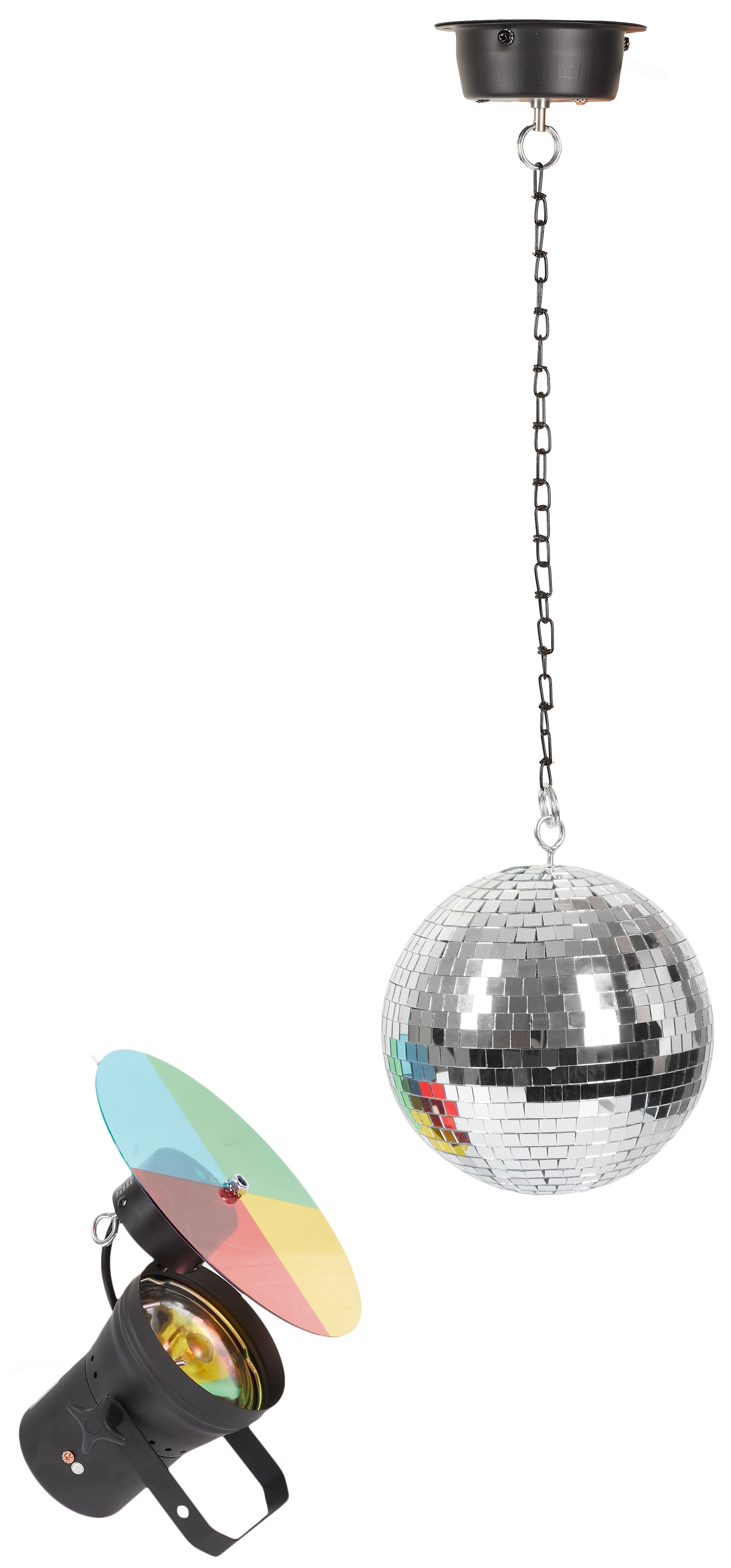 Levně Eurolite Mirrorball 20 cm Set with Pinspot and Motor