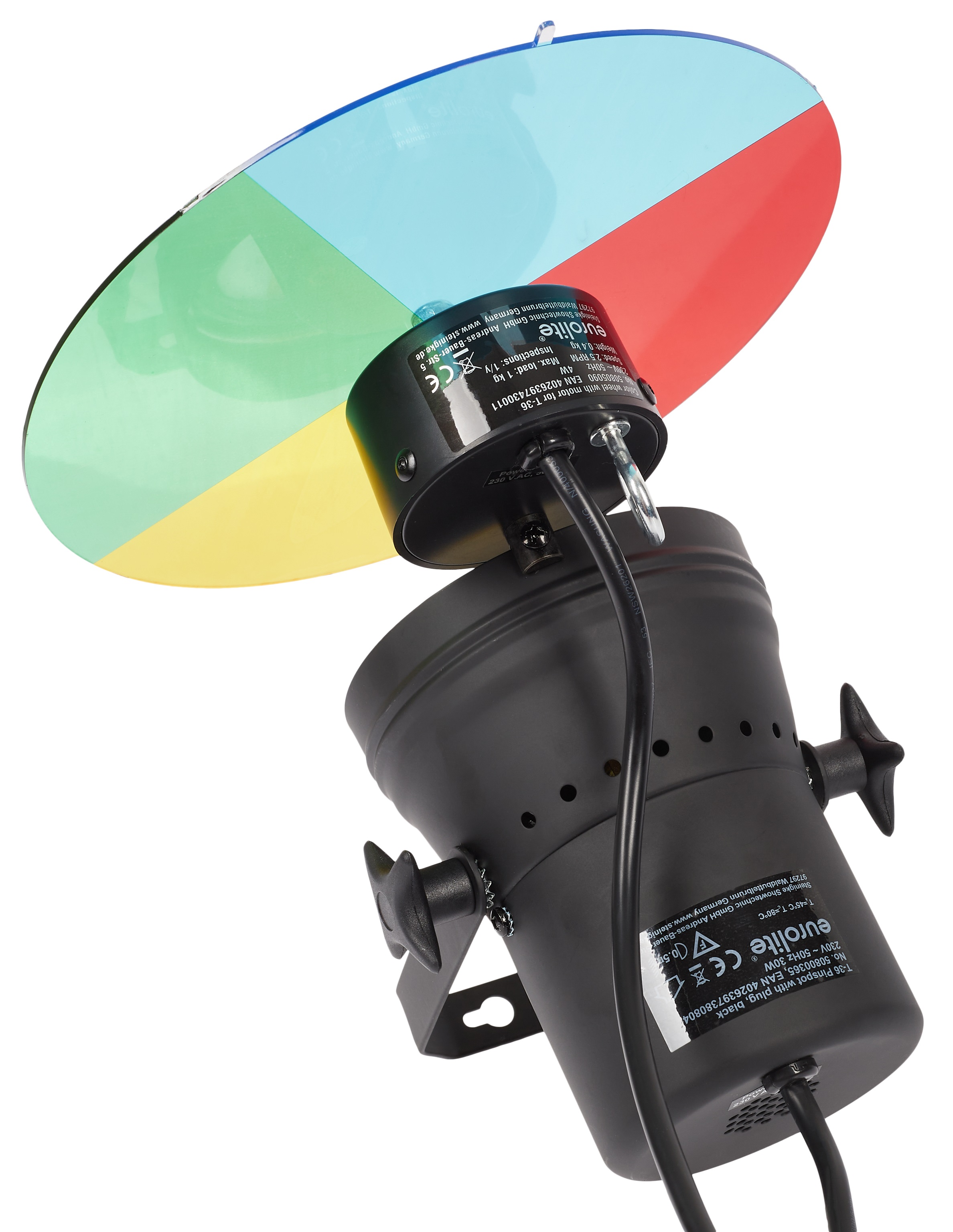 Eurolite Mirrorball 20 cm Set with Pinspot and Motor (obrázek 3)
