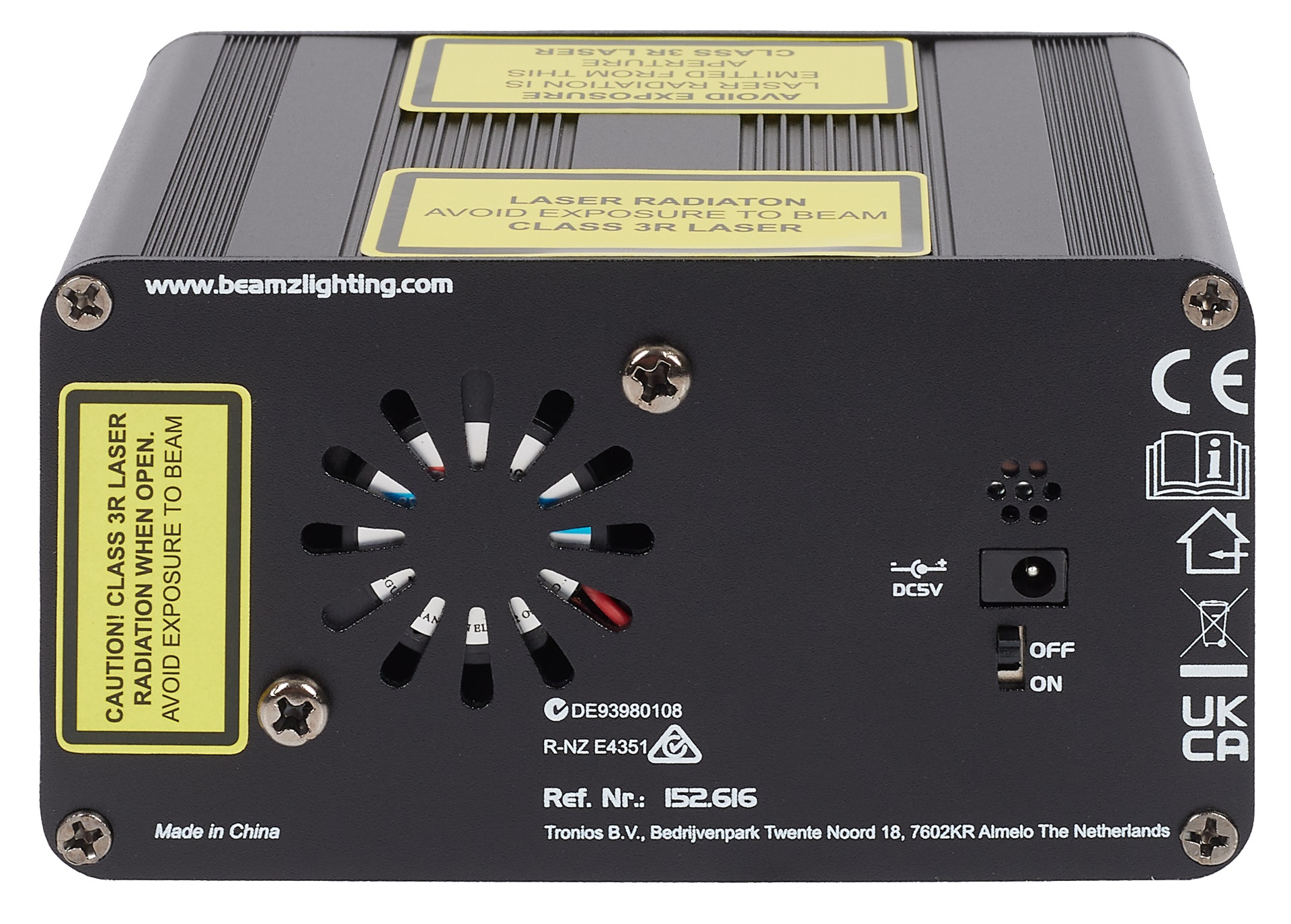 BeamZ Athena RG Gobo Laser Systém (obrázek 5)