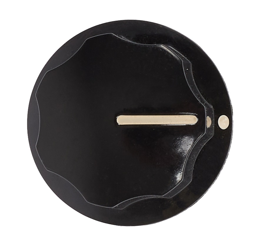 Fender Deluxe Jazz Bass Upper Concentric Knob, Black (obrázek 3)