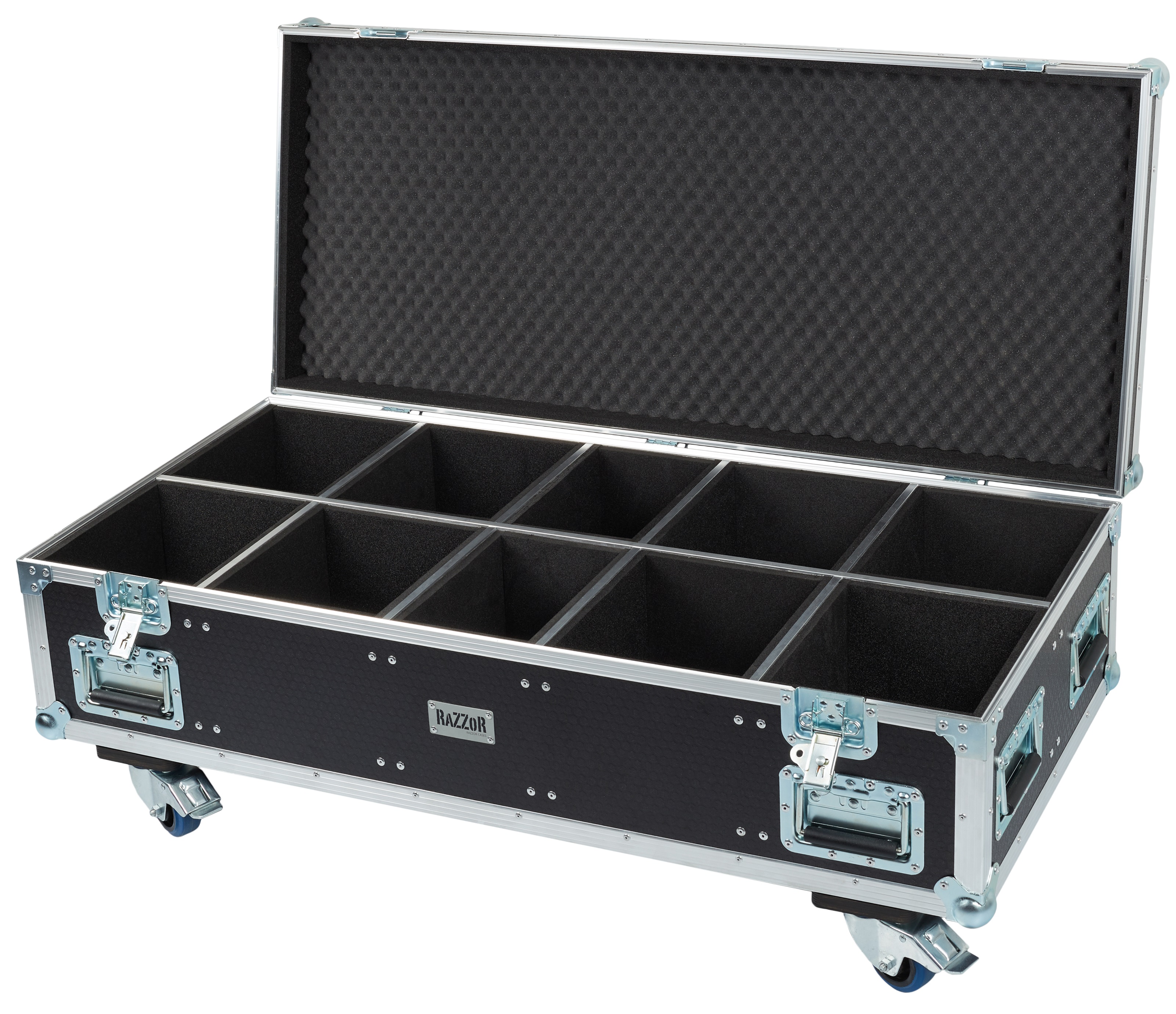 Razzor Cases 8x Chauvet ColorDashH7IP Static Wash light wheels (obrázek 4)