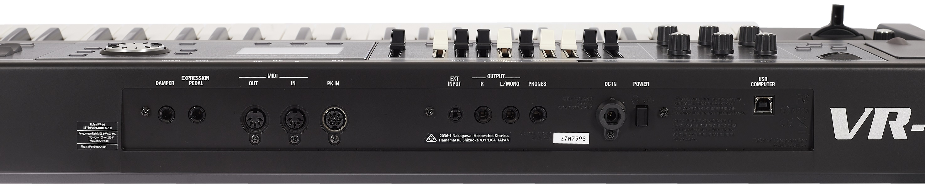 Roland V-Combo VR-09-B (obrázek 7)