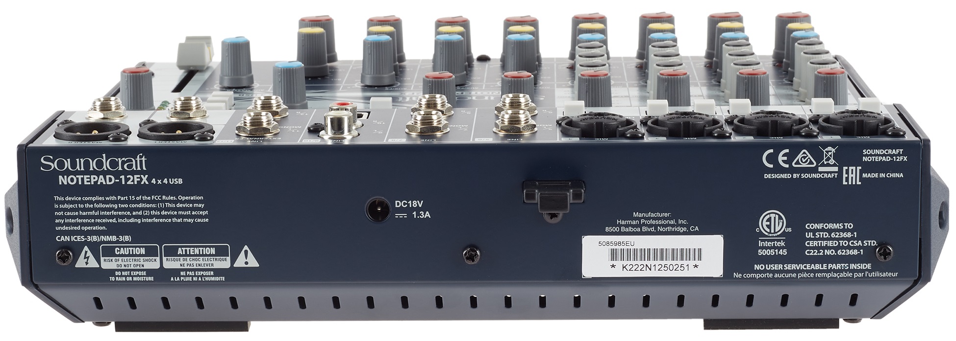 Soundcraft Notepad 12 FX (obrázek 5)