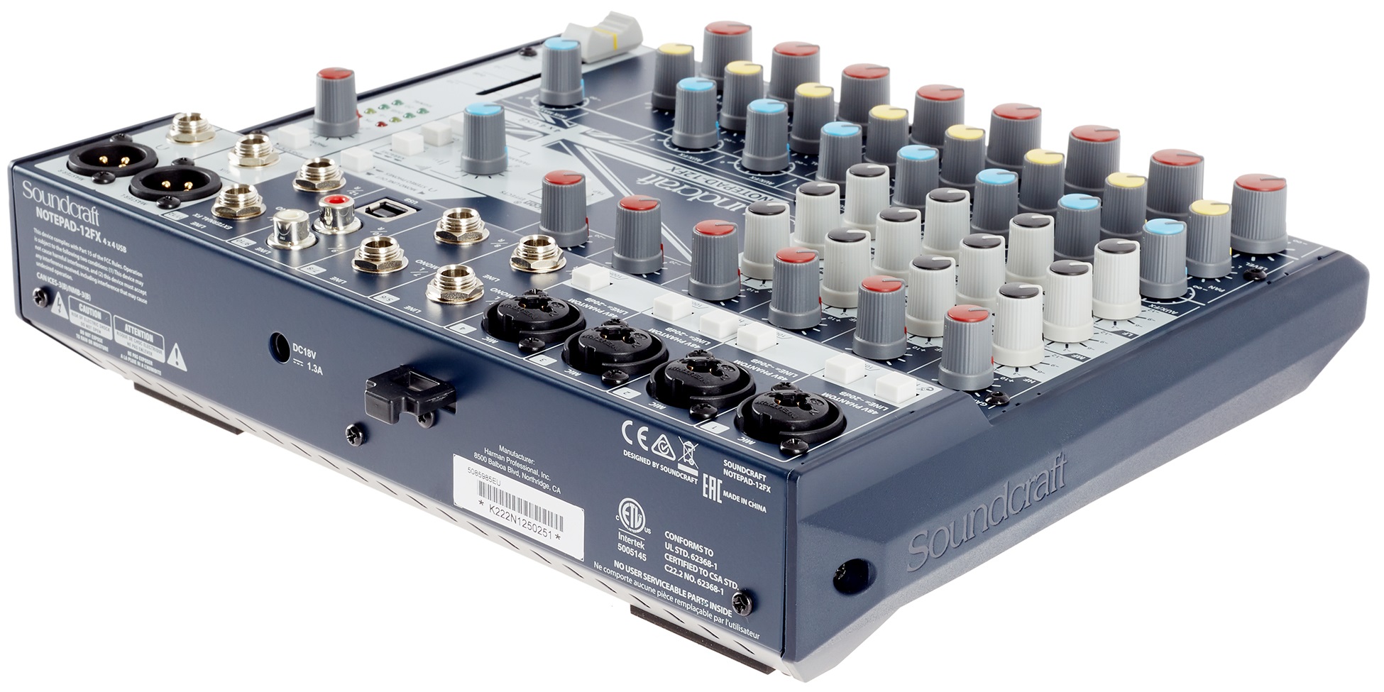 Soundcraft Notepad 12 FX (obrázek 6)