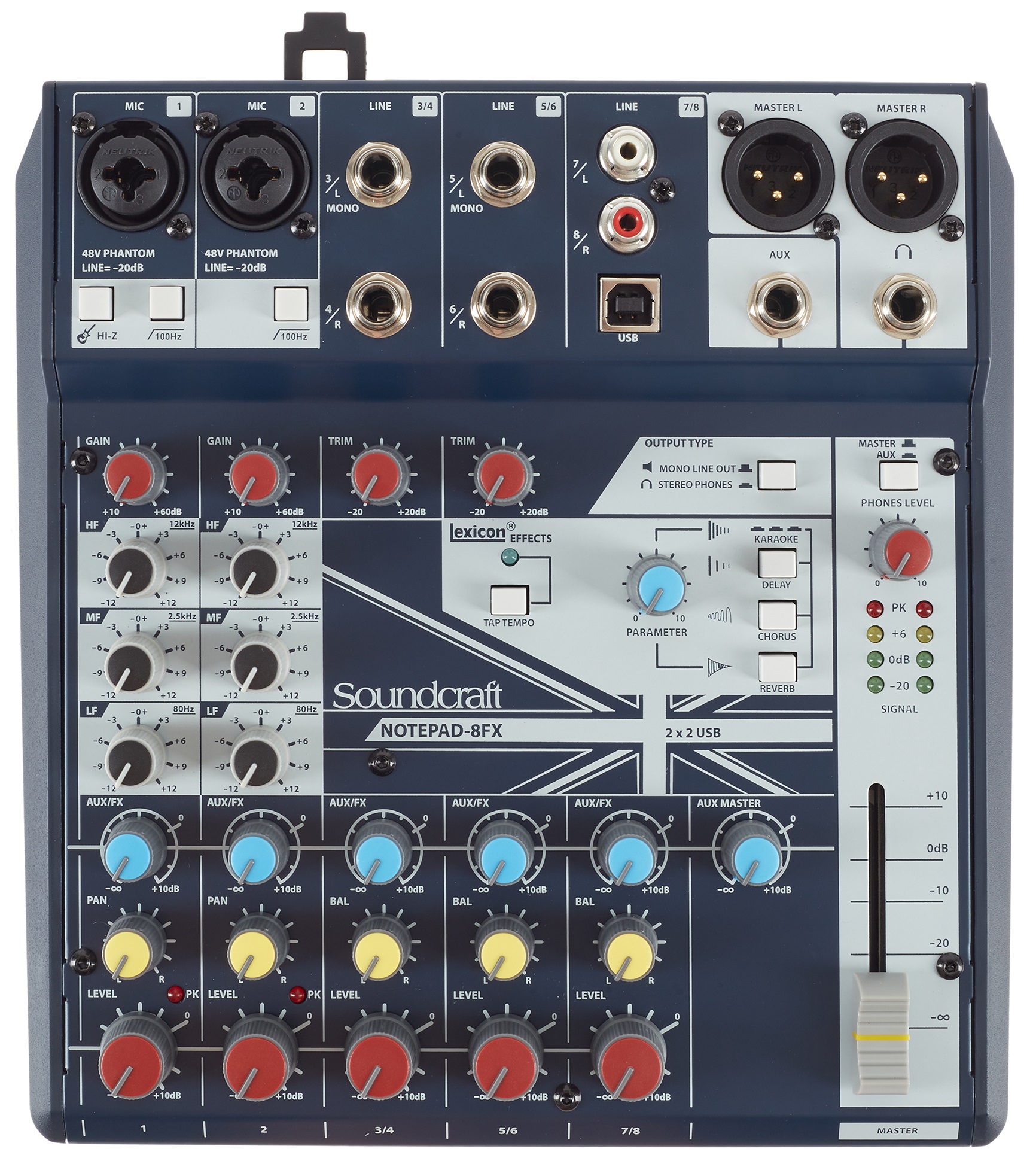 Levně Soundcraft Notepad 8 FX (použité)