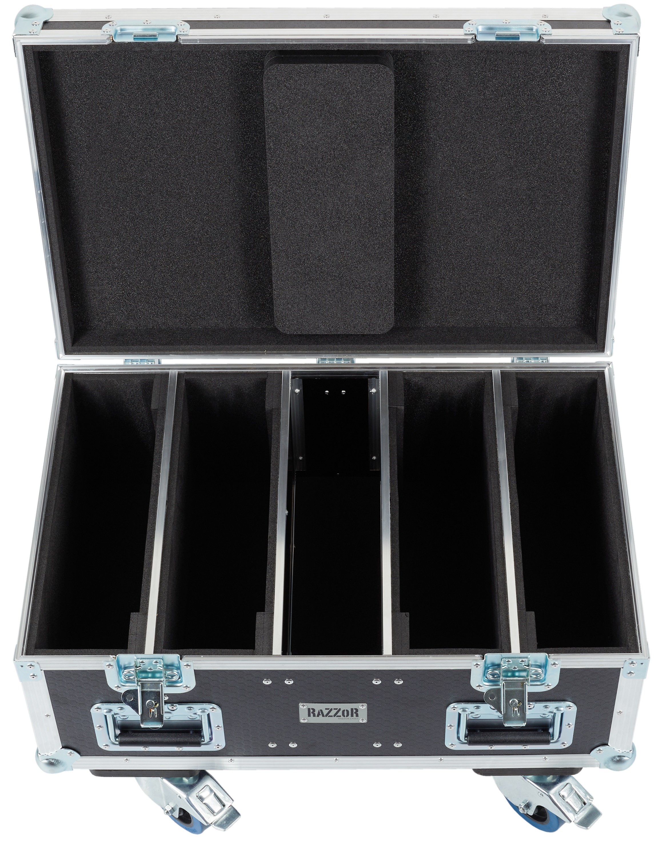 Razzor Cases 4x Stairville Wild Wash Pro 648 + přihrádka na příslušens (obrázek 4)