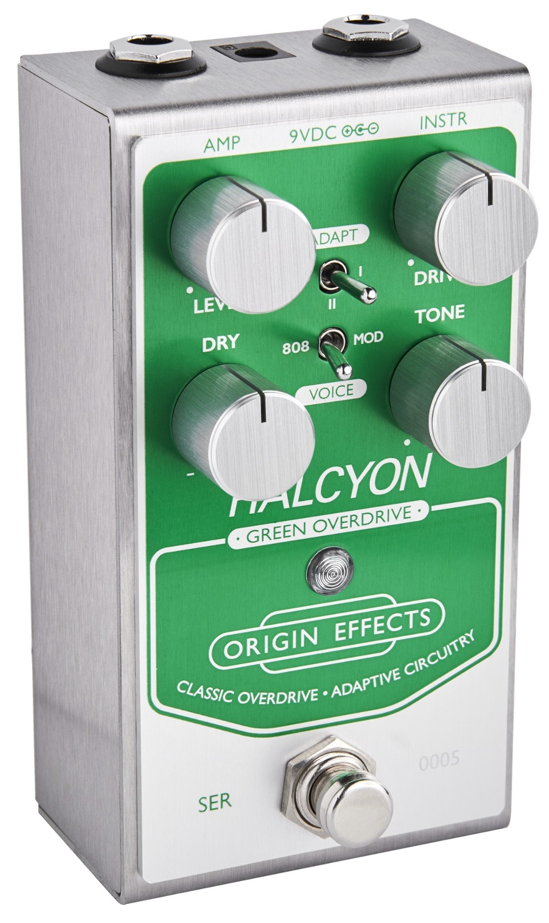 Origin Effects Halcyon Green Overdrive (obrázek 3)