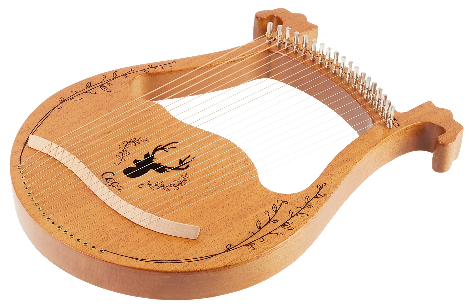 Cega Harp 19 Strings Natural (obrázek 3)