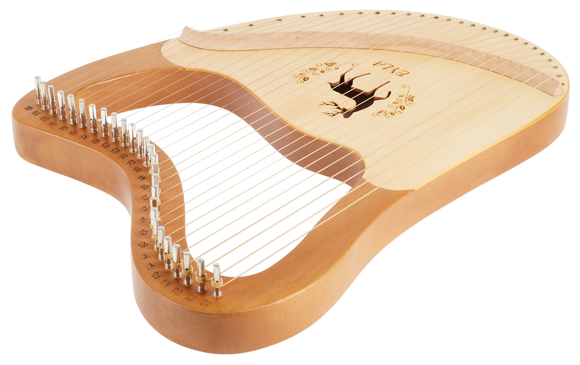 Byla Lyre Harp 27 Strings Natural (obrázek 4)