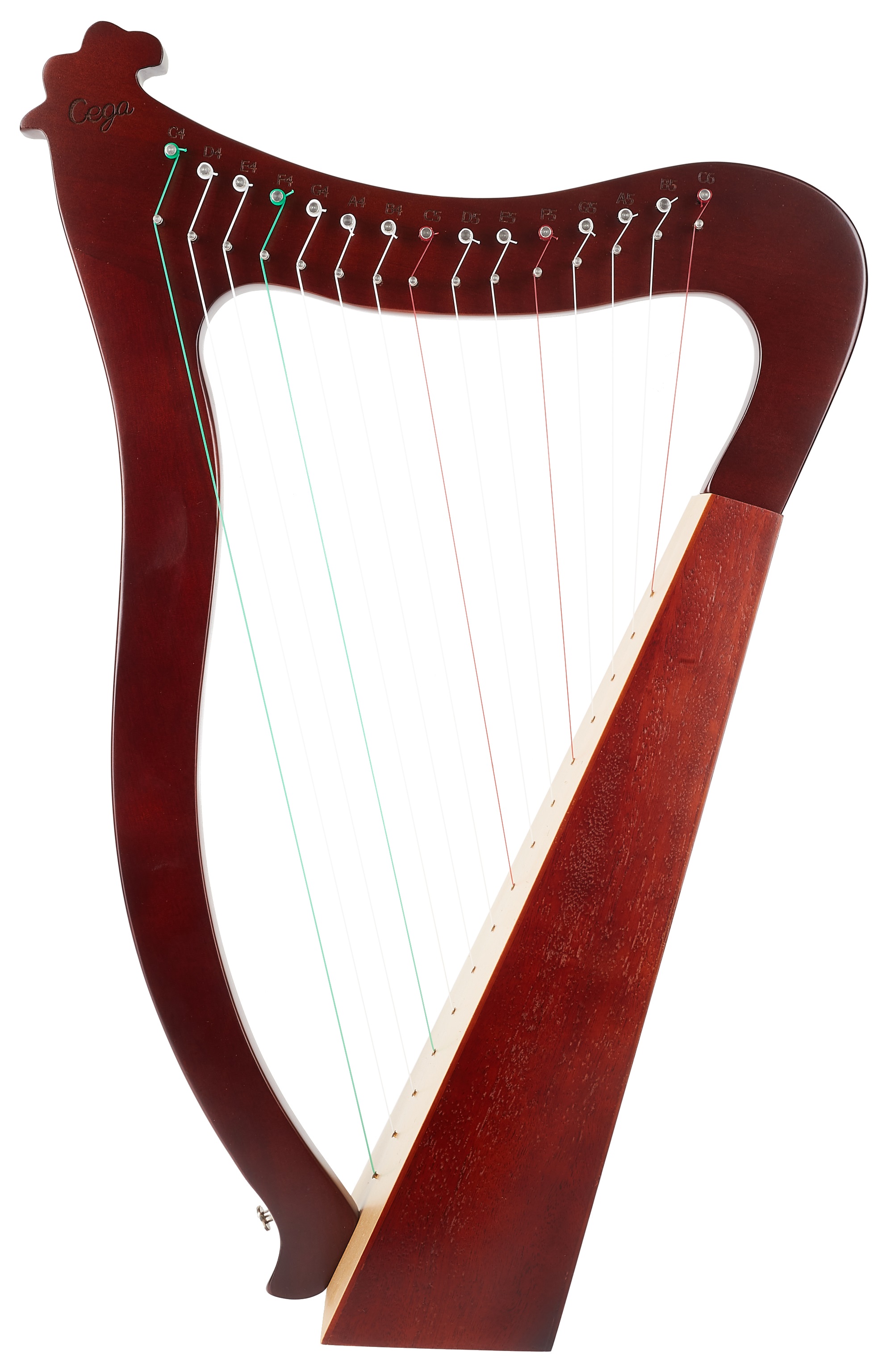 Levně Cega Harp 15 String Brown