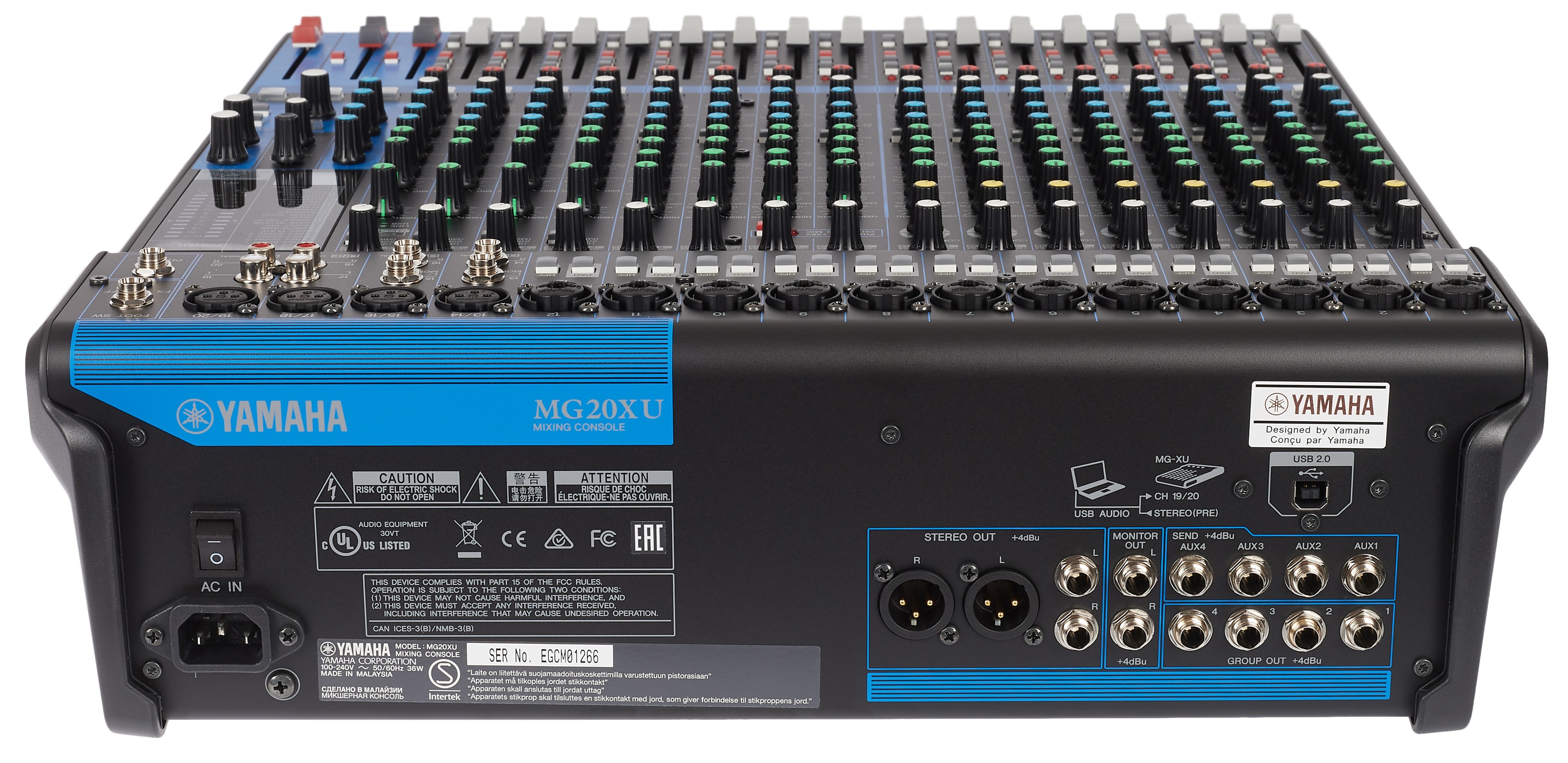 Yamaha MG20XU (obrázek 4)