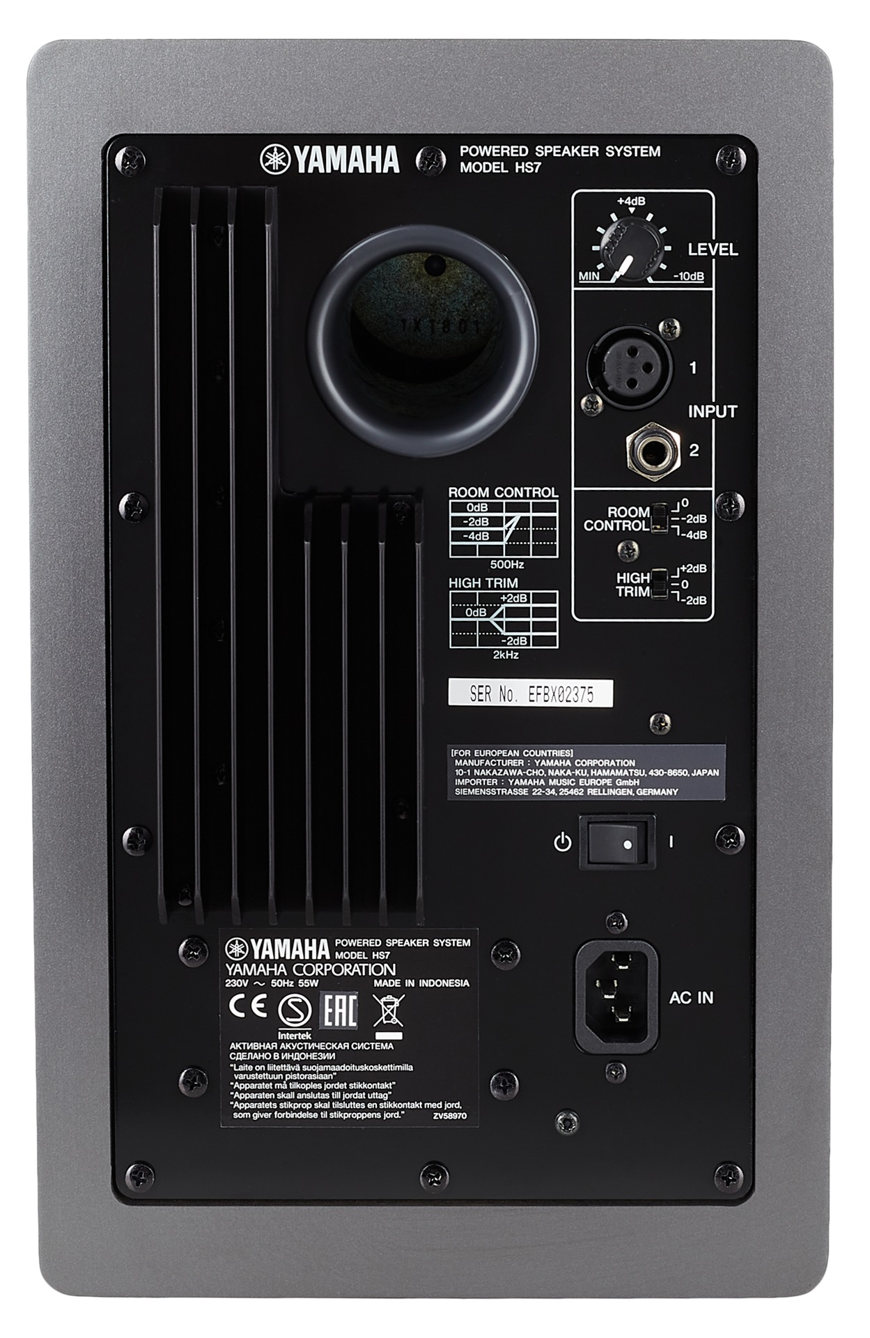 Yamaha HS7 SG (obrázek 4)