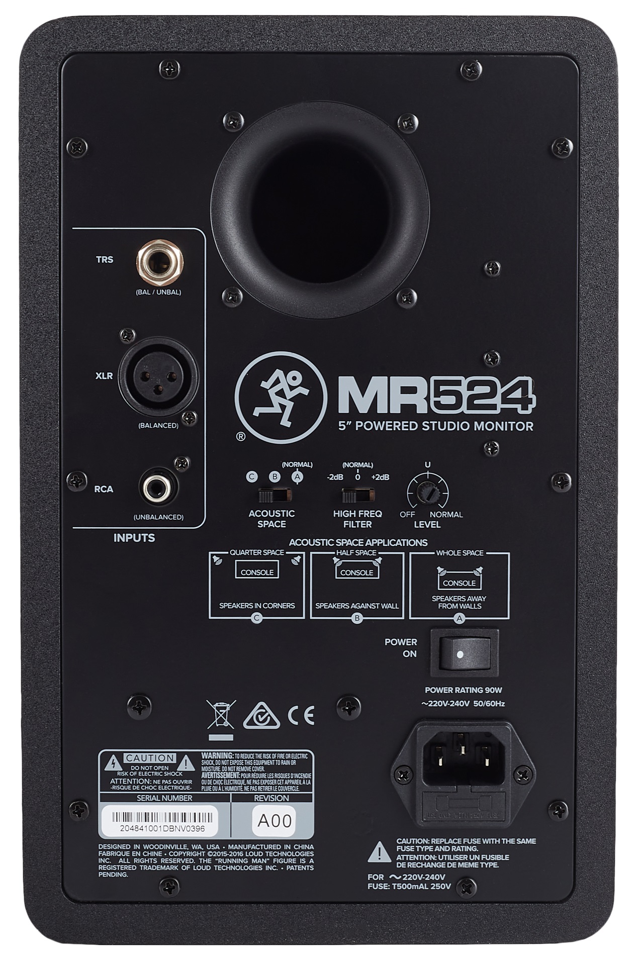 Mackie MR524 (obrázek 4)