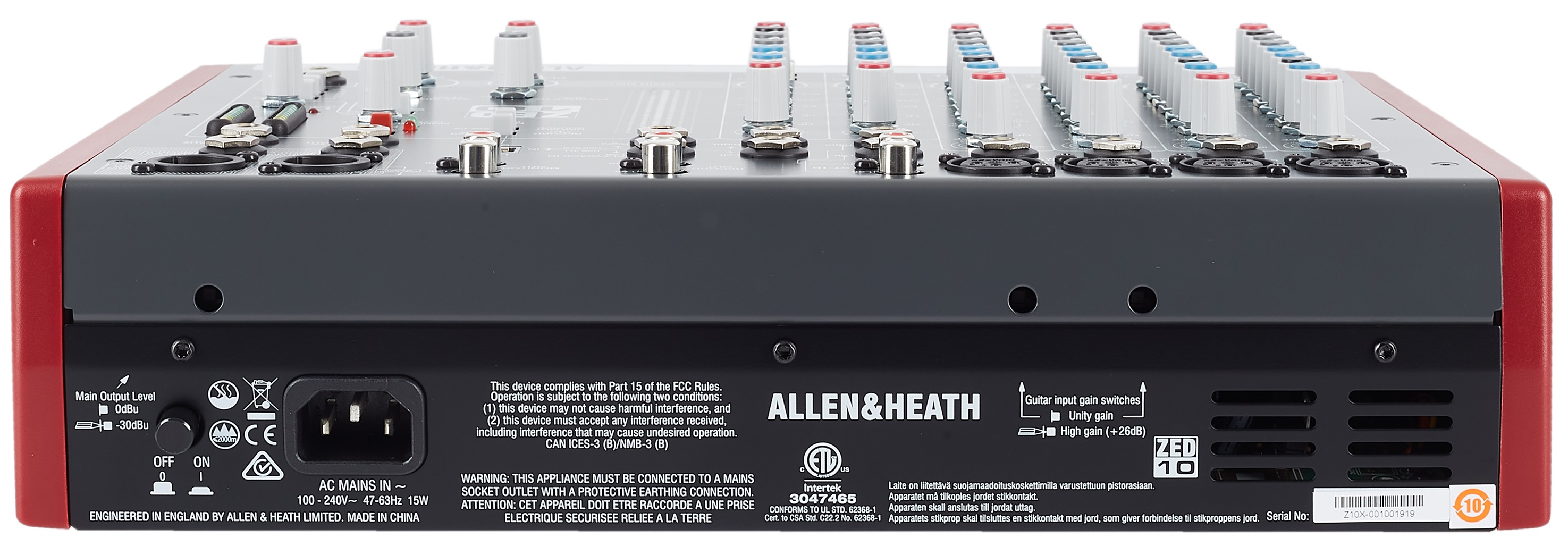 Allen&Heath ZED-10 (obrázek 5)