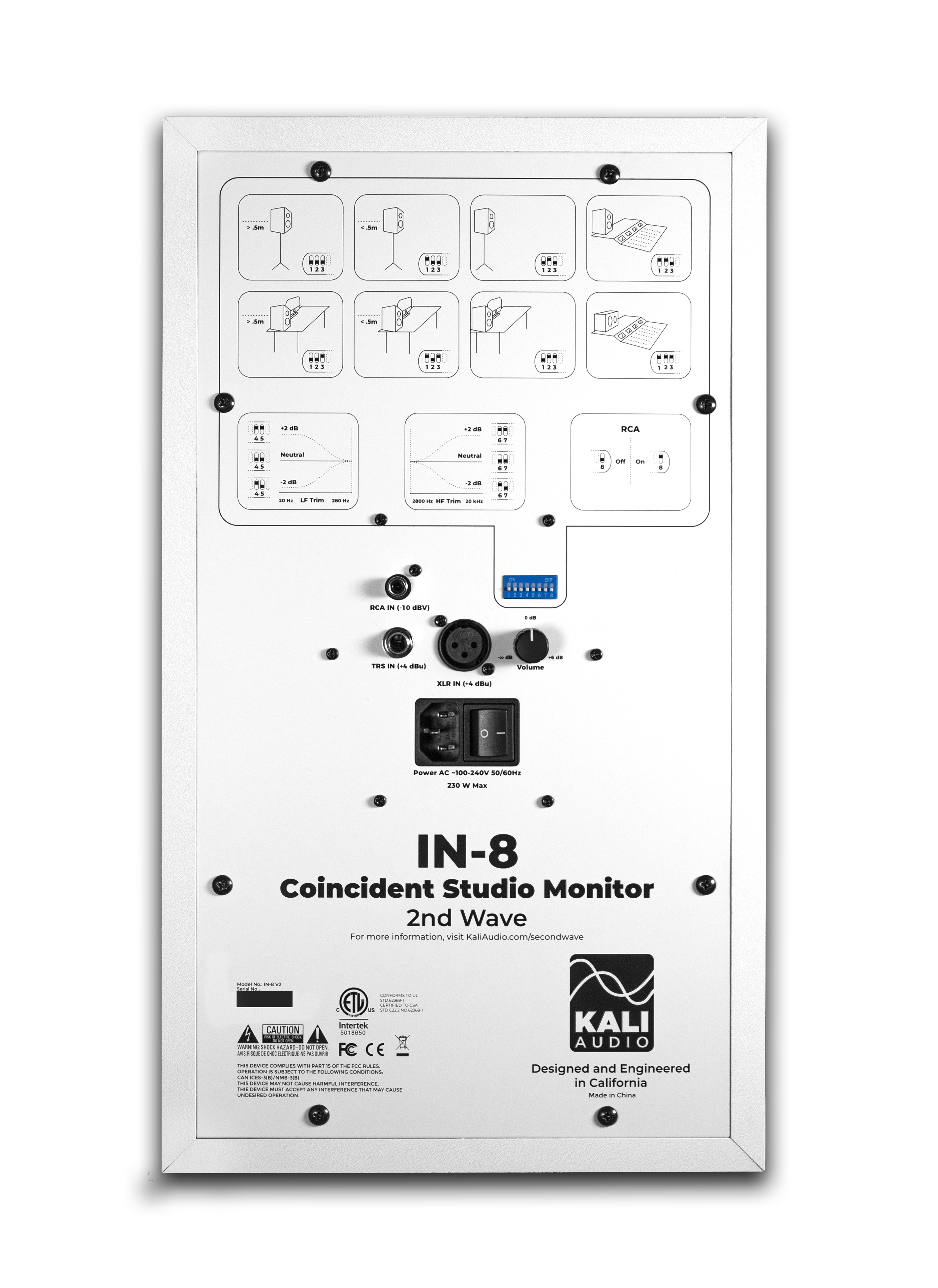 Kali Audio IN-8 White V2 (obrázek 3)